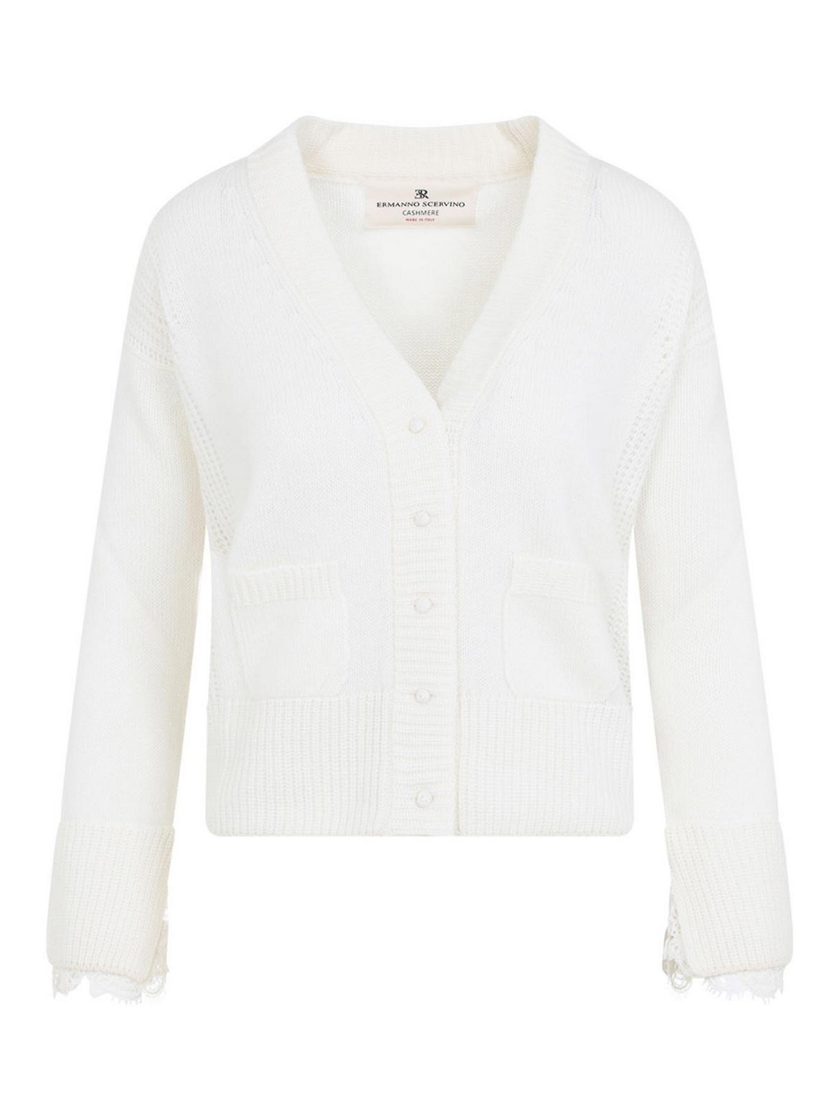 Ermanno Scervino Cardigan - Blanc