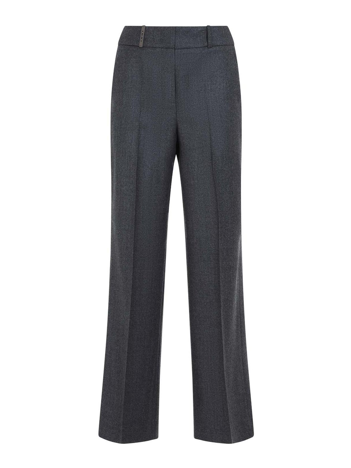 Peserico Pantalons Décontractés - Gris Foncé