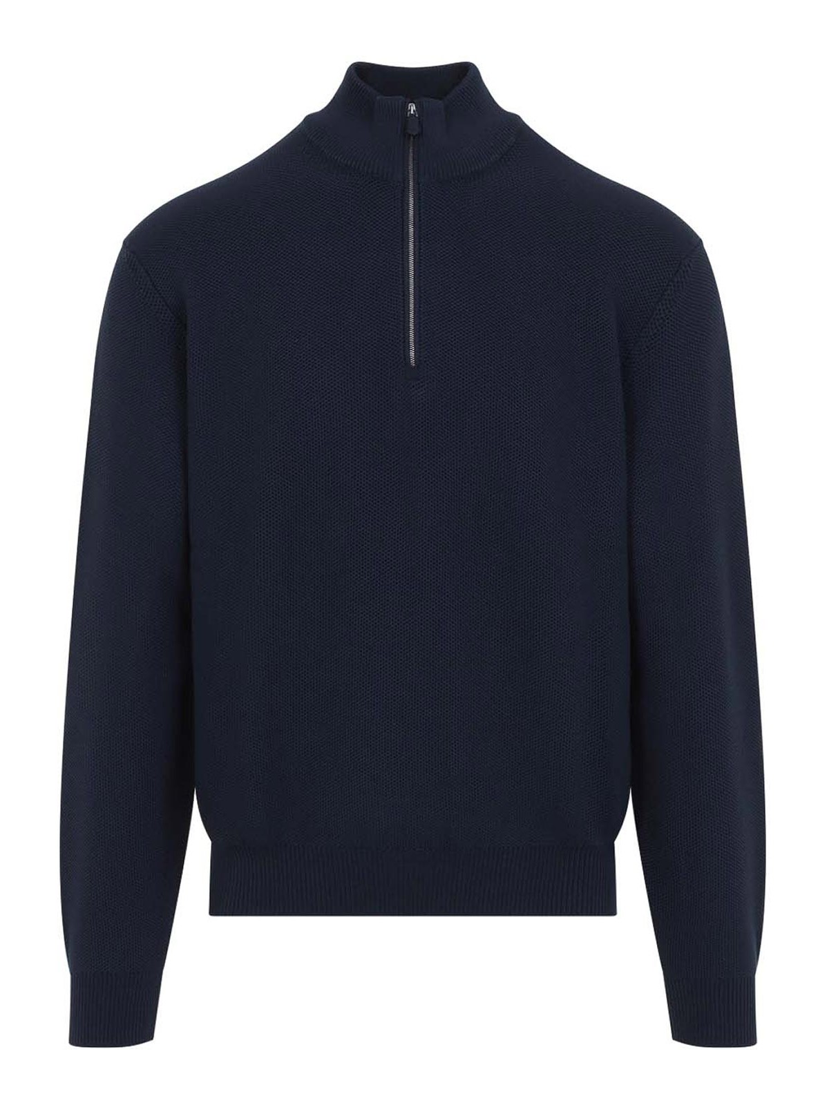 Ralph Lauren Purple Label Pull Col Rond - Bleu Foncé