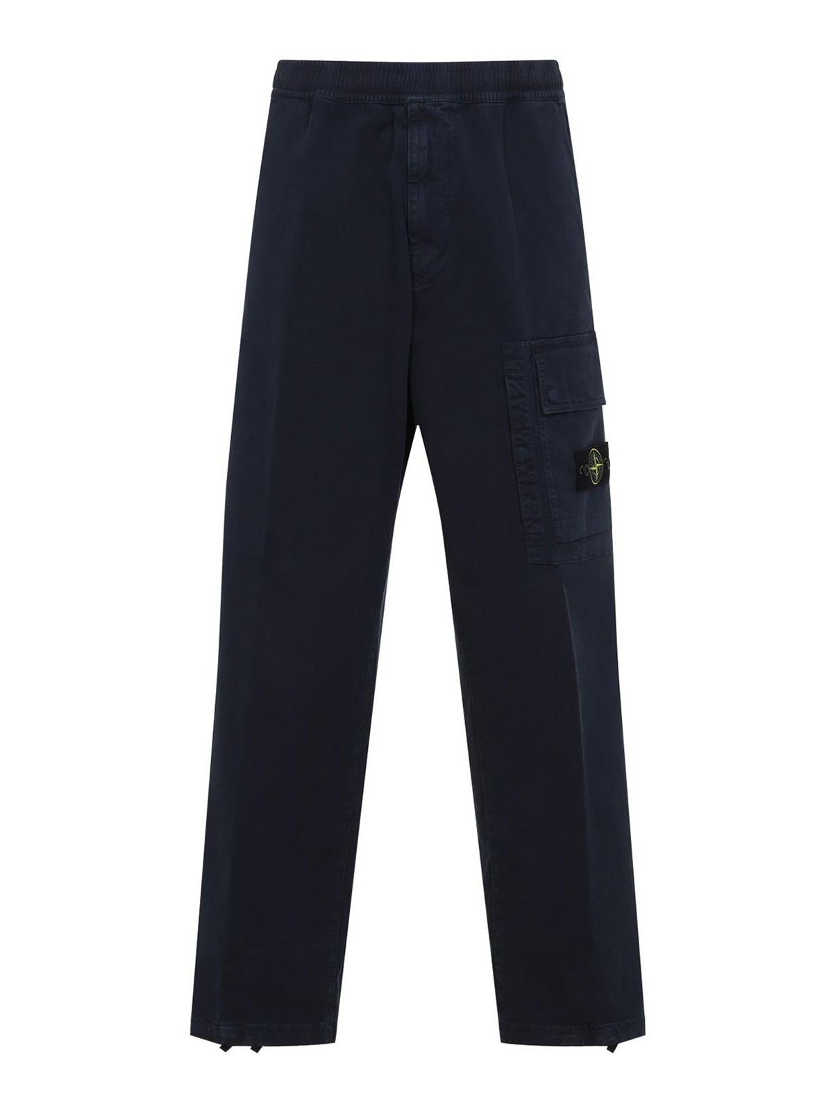 Stone Island Pantalons Décontractés - Bleu Foncé