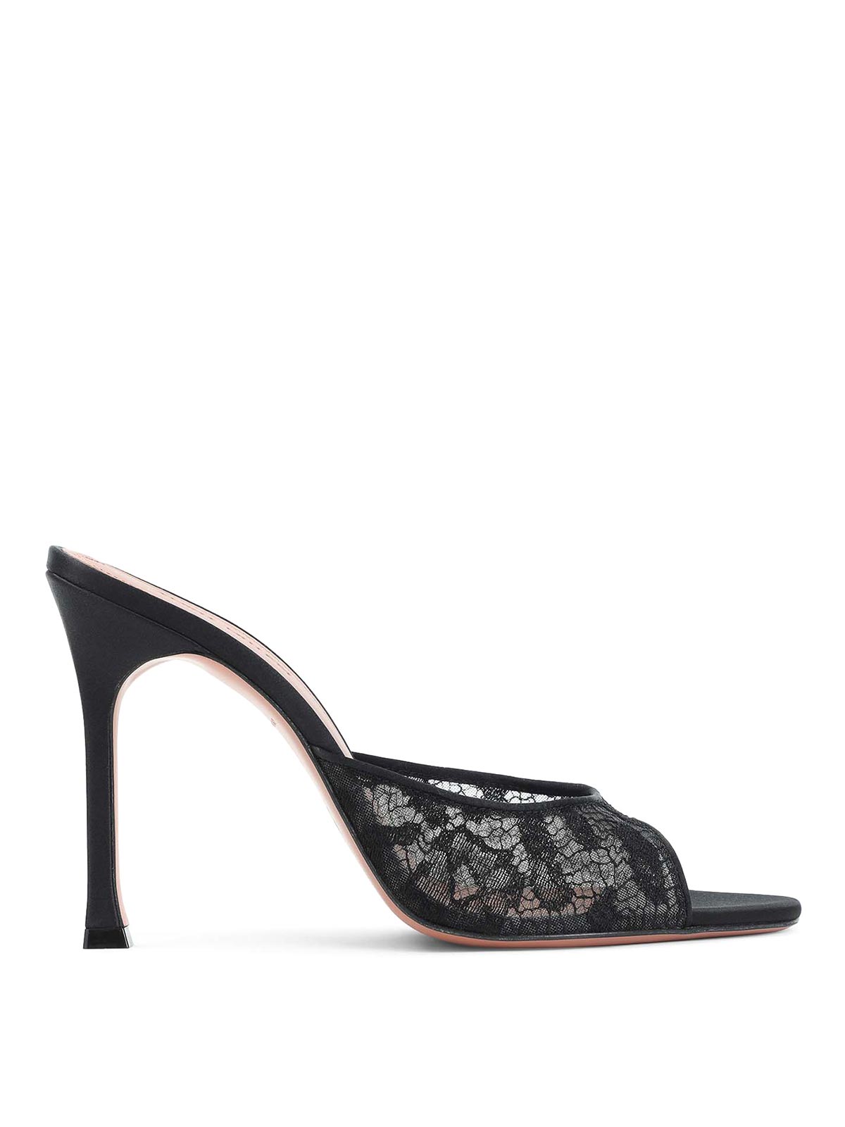 Amina Muaddi Chaussures À Talon - Noir