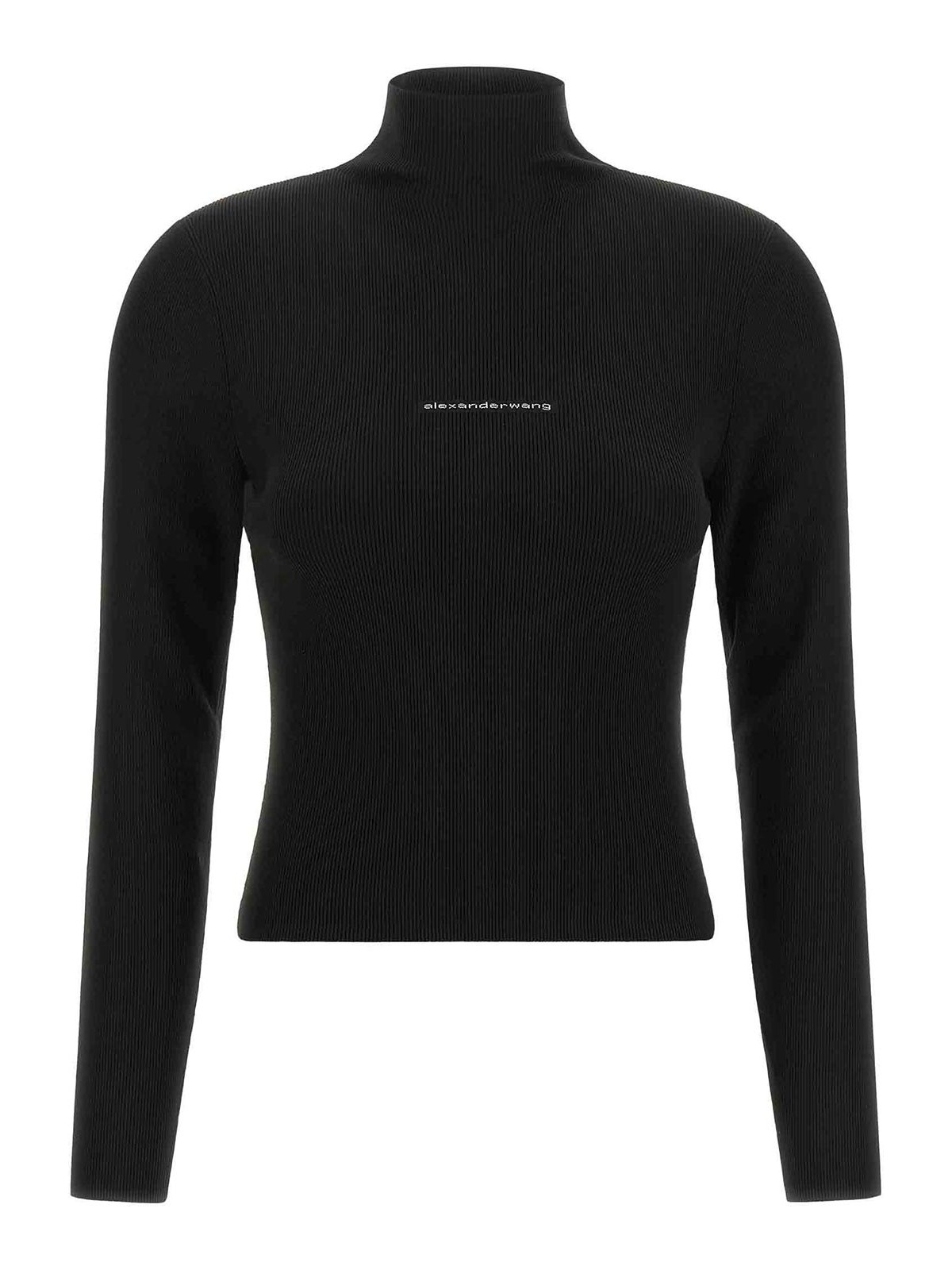 Alexander Wang Pull Col Rond - Noir
