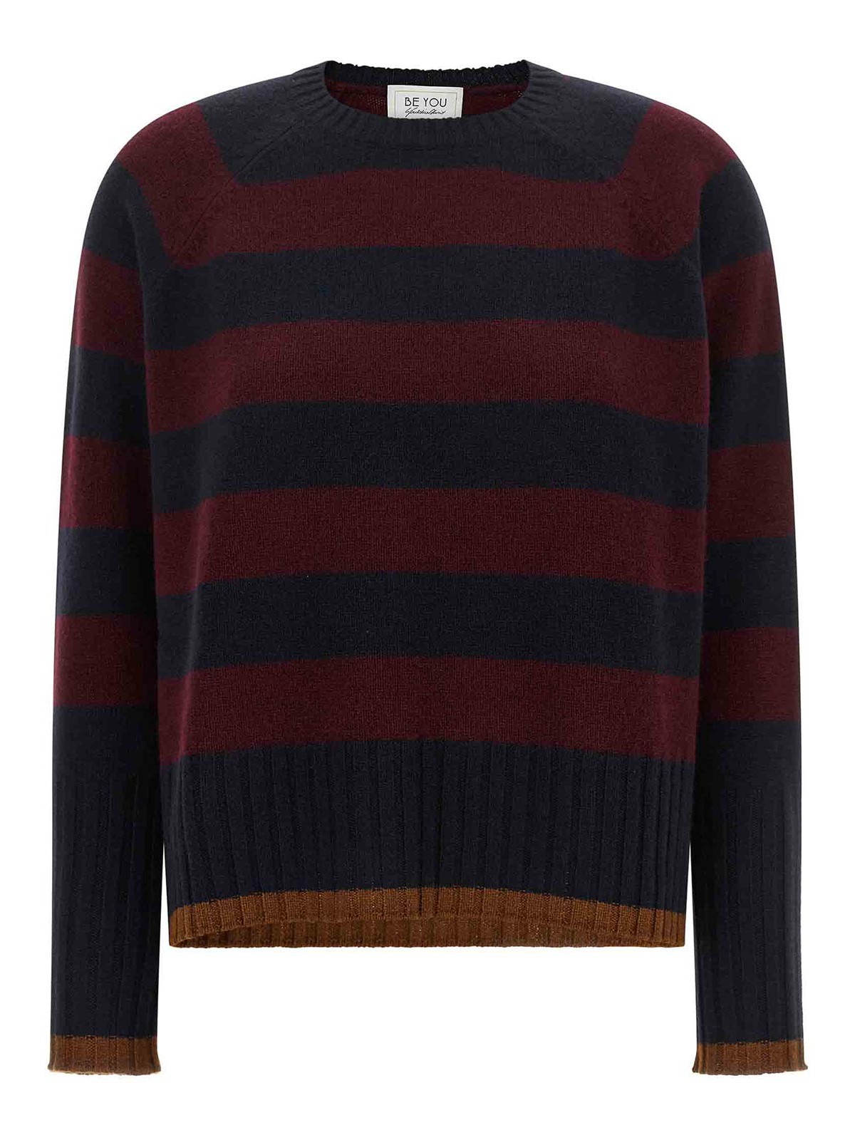 Be You Sweater In Dark Red