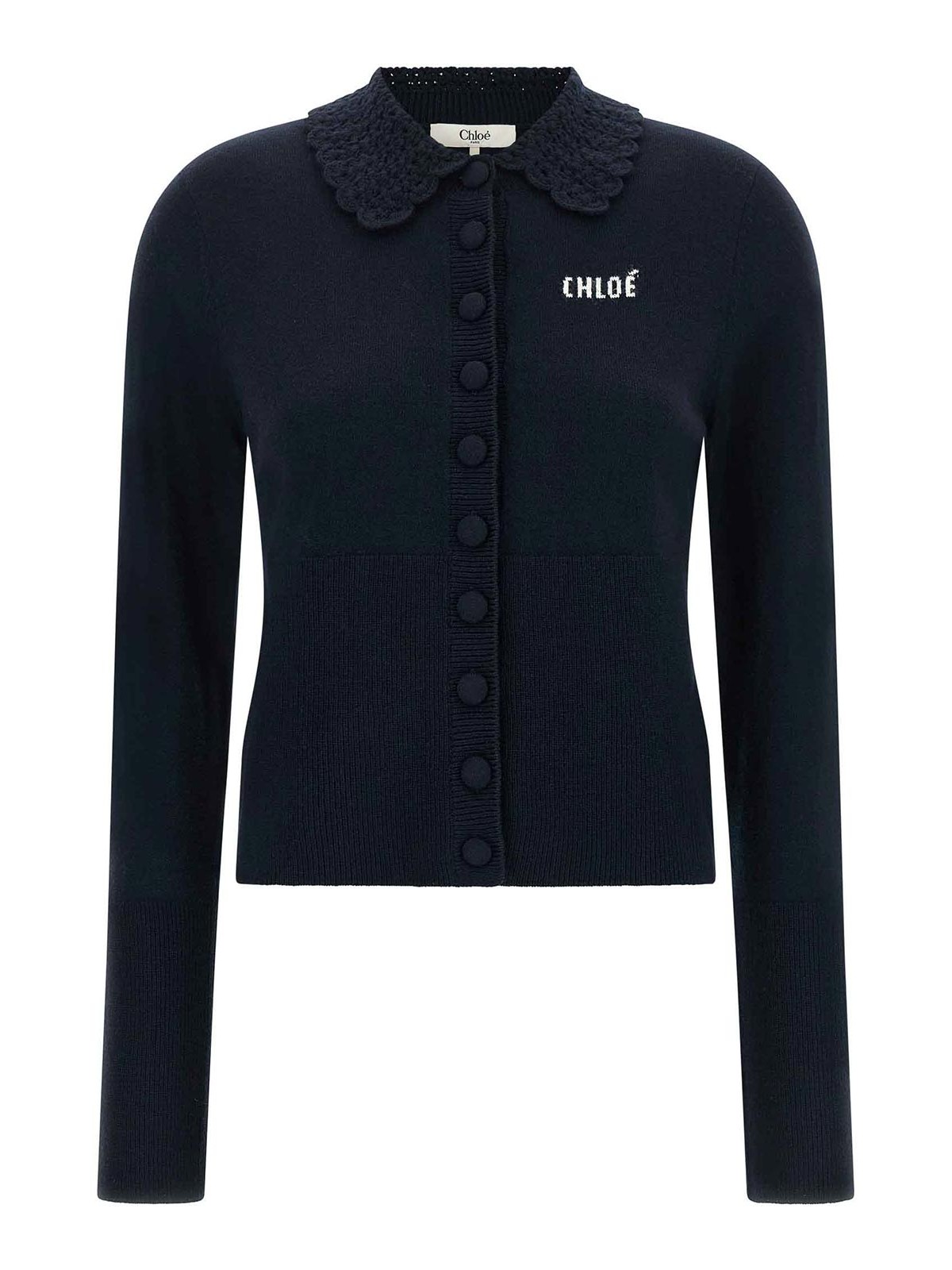 Chloe' Cardigan - Bleu