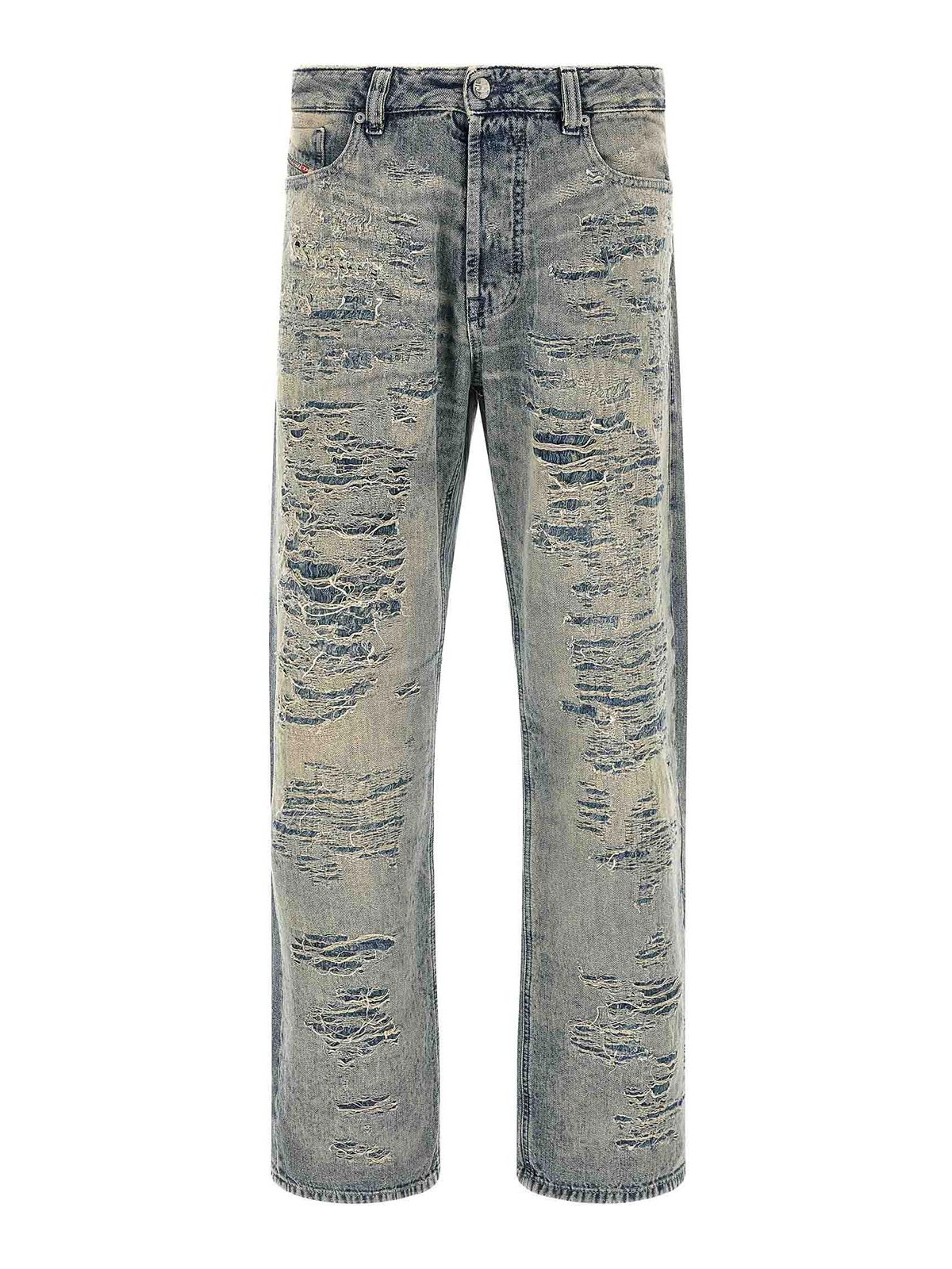 Diesel Jean Droit - Bleu Clair