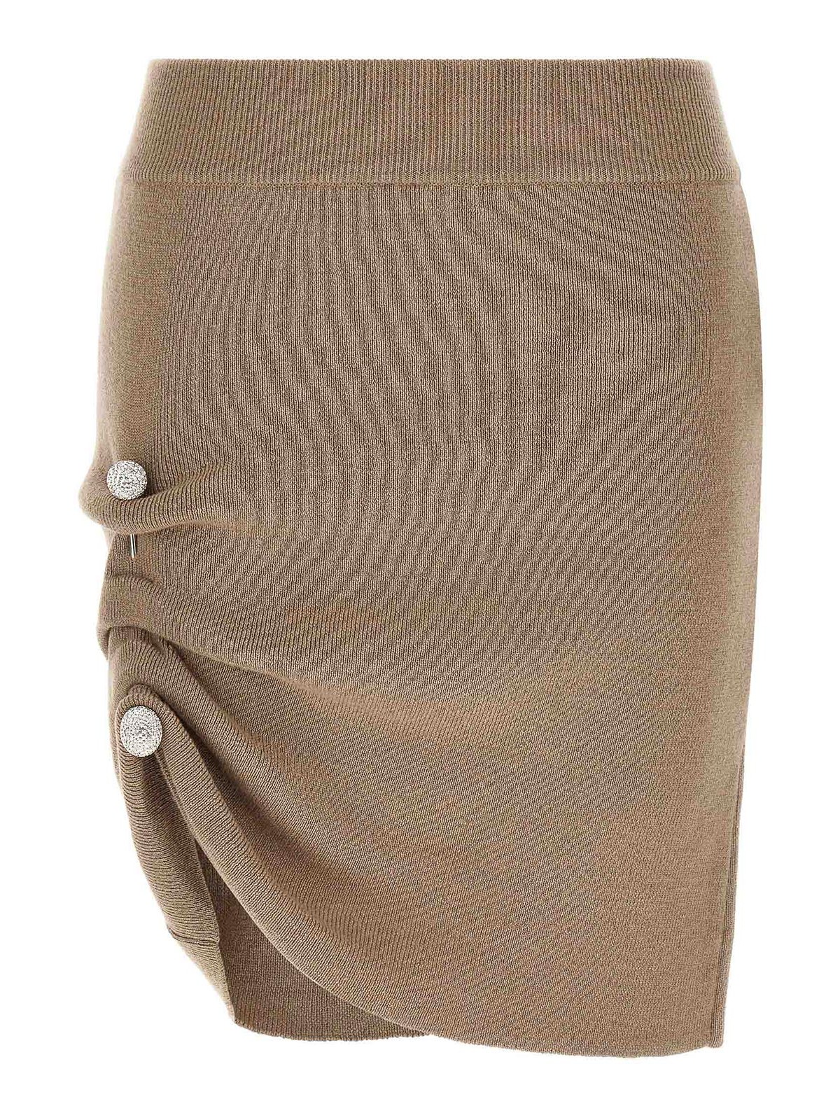 Giuseppe Di Morabito Mini Jupe - Beige