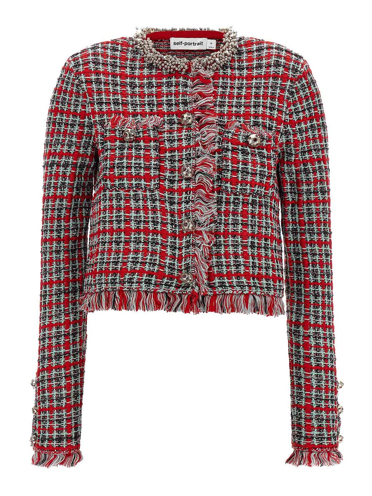 Self Portrait Veste Casual - Rouge