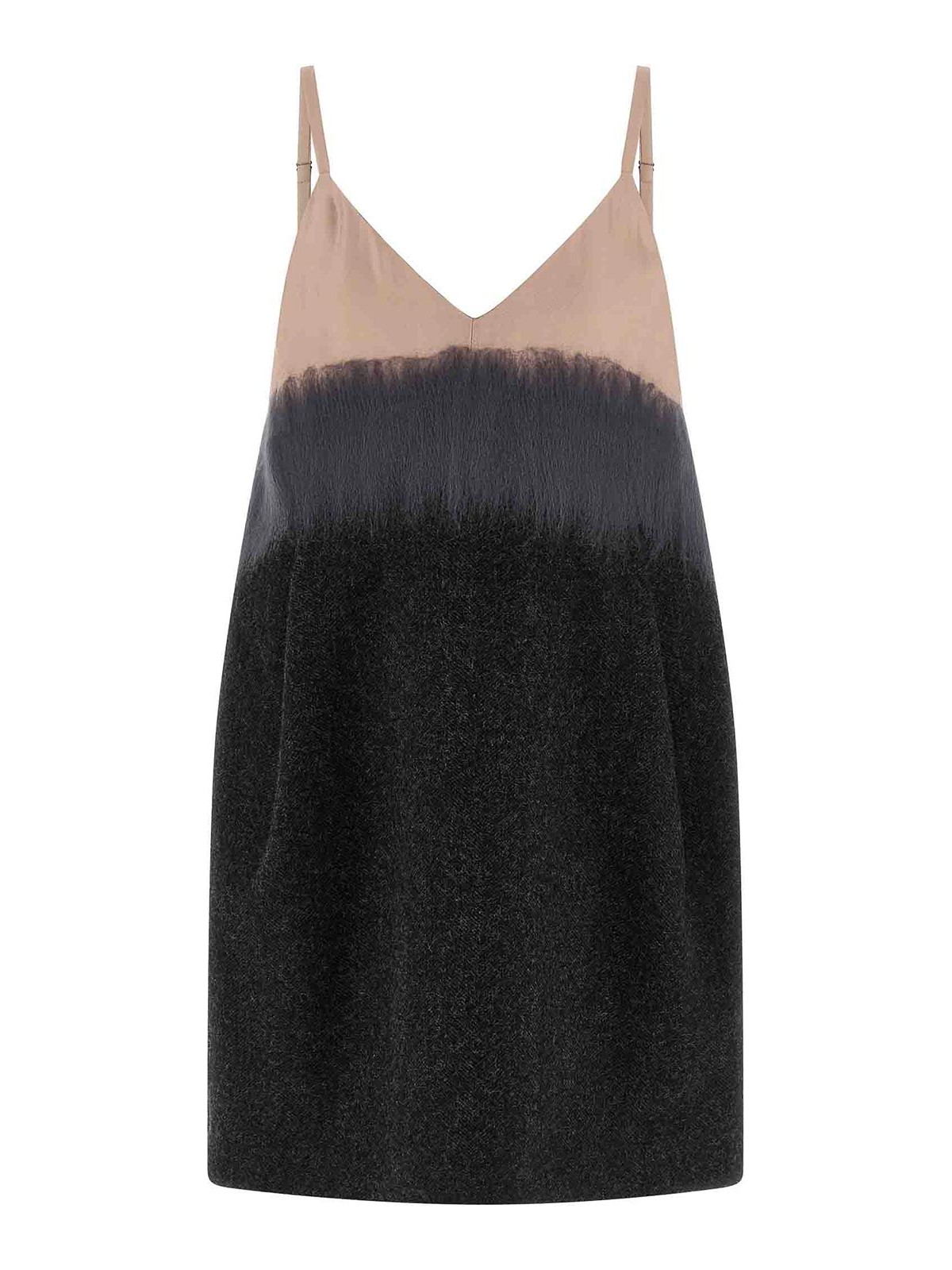 Tela Robe Au Genou - Noir