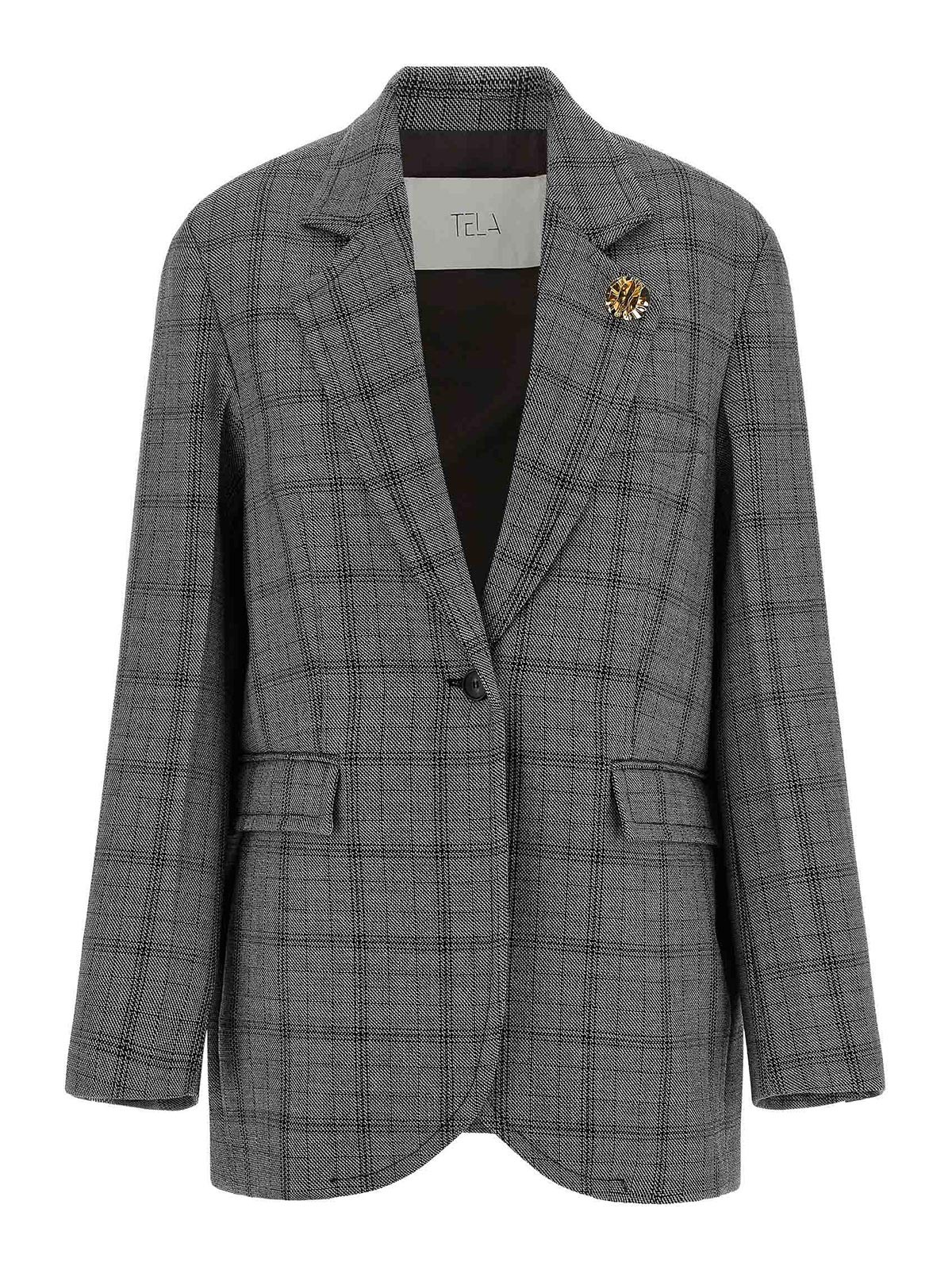 Tela Blazer - Gris