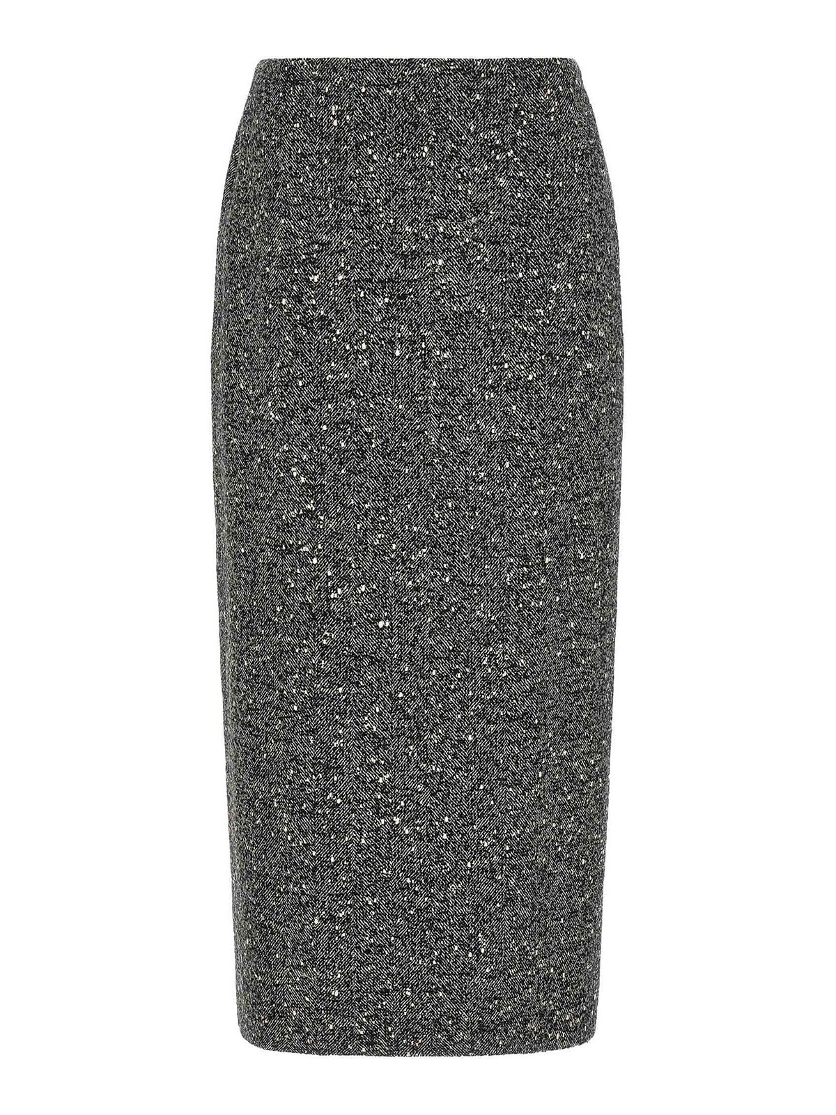 Valentino Garavani Jupe Midi - Blanc