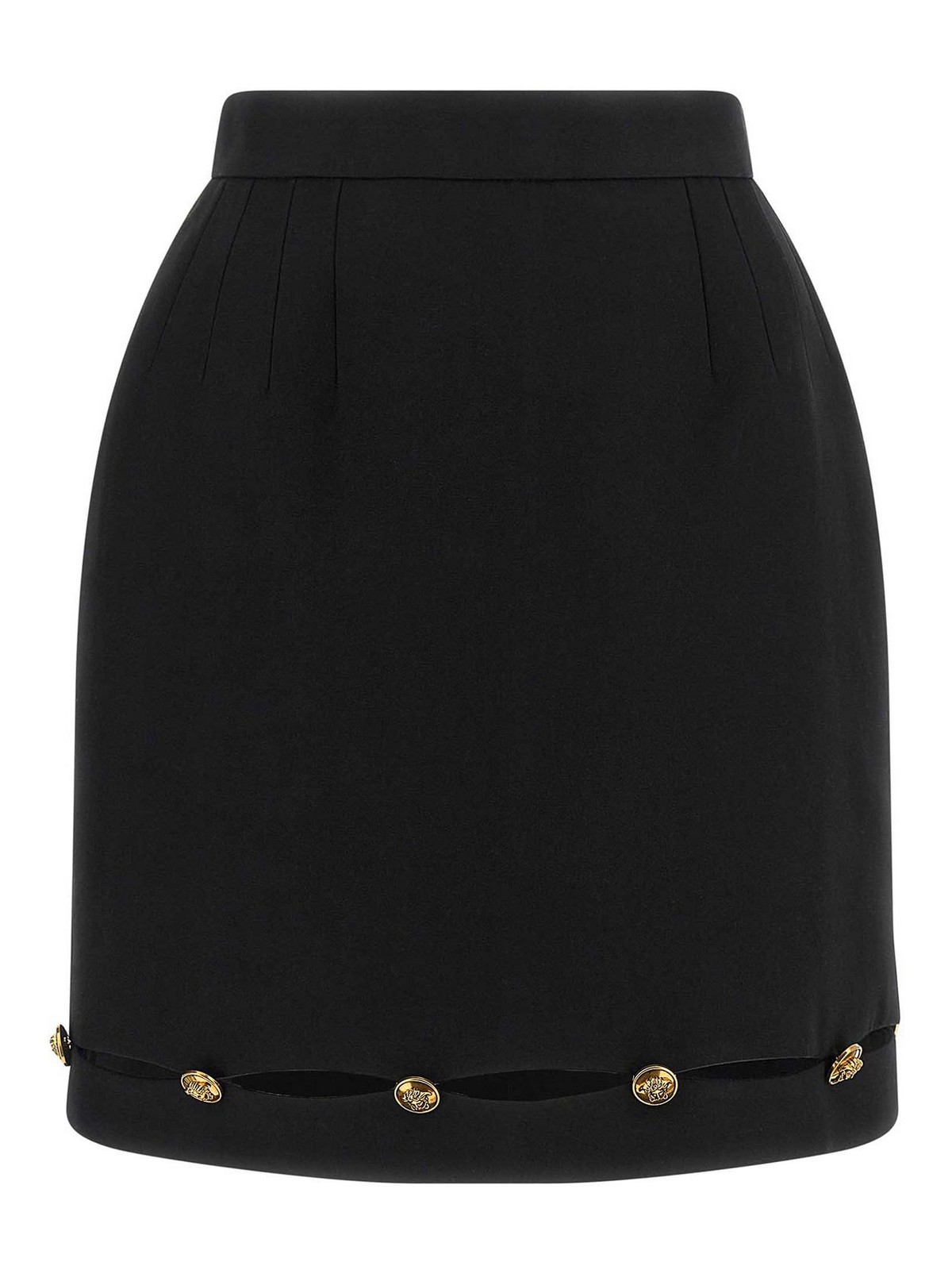 Versace Mini Jupe - Noir