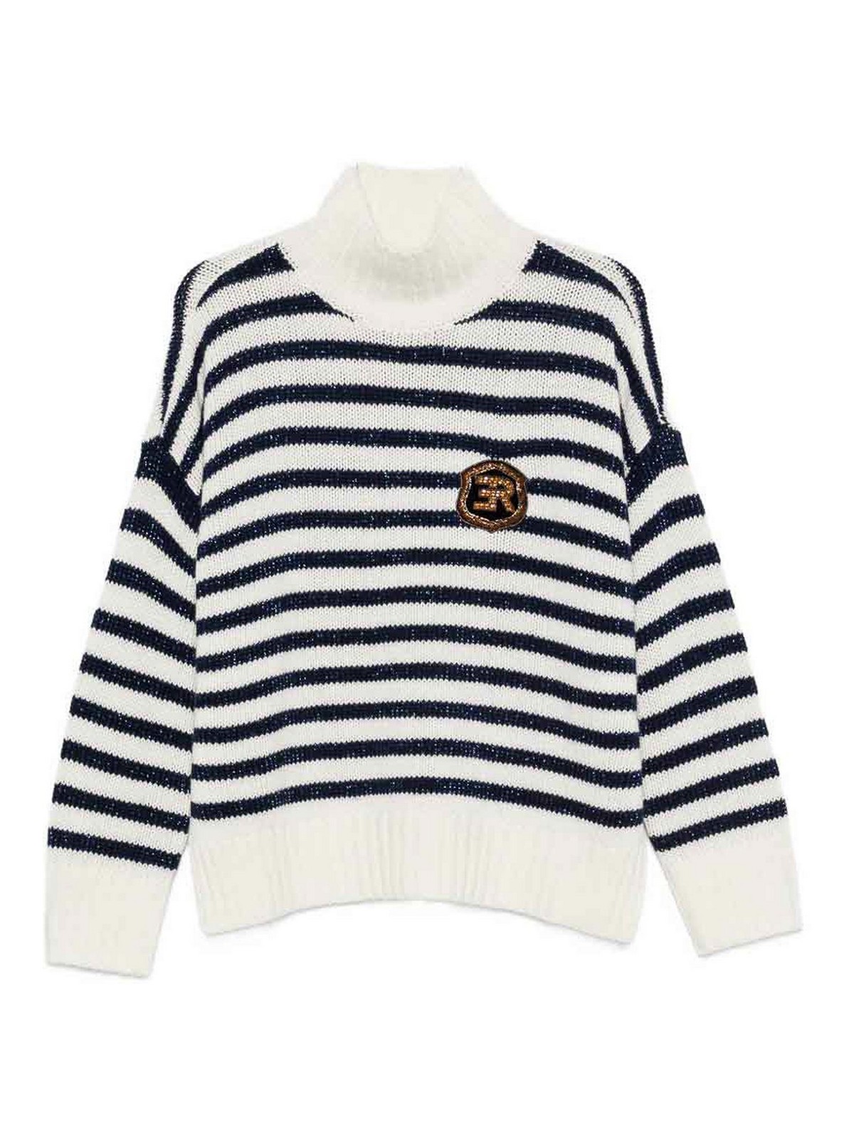 Ermanno Firenze Pull Col Roulé - Blanc