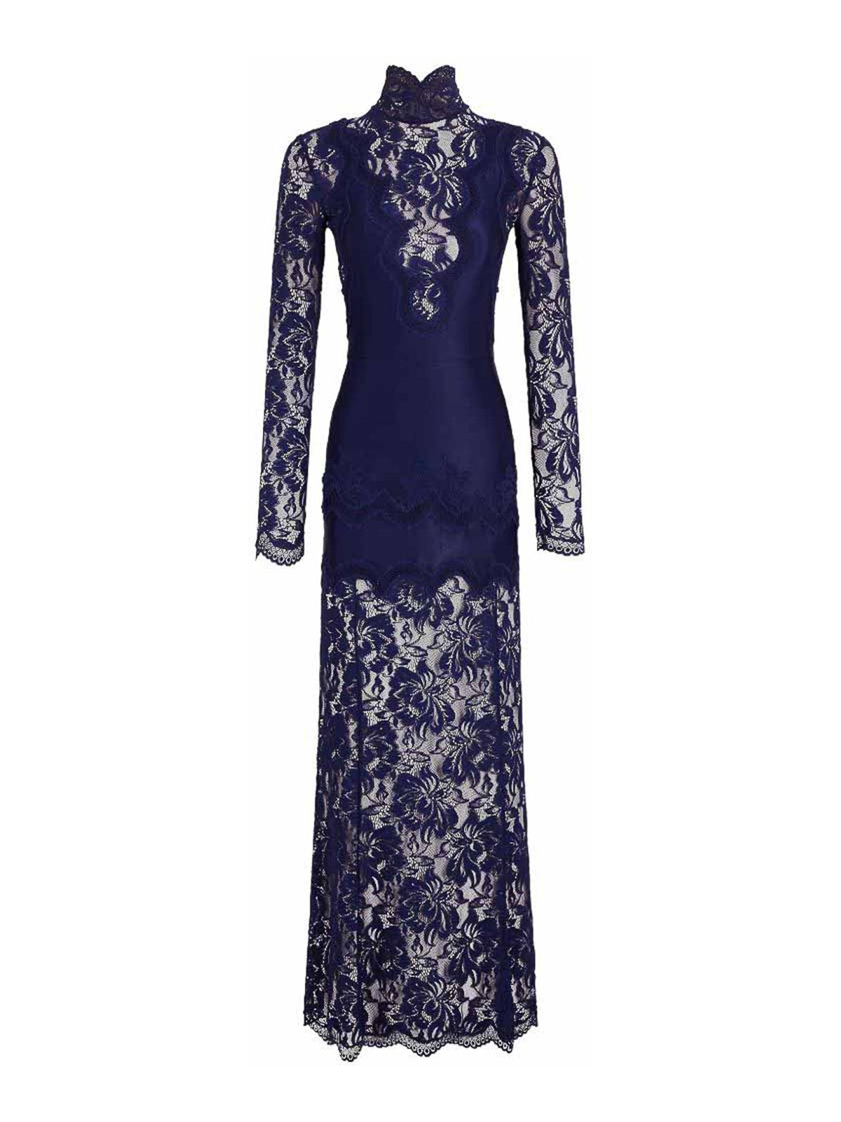 Rabanne Robe De Soirée - Bleu Foncé