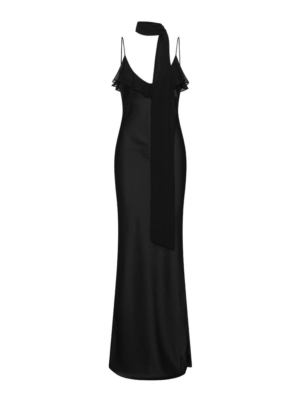 Rotate Birger Christensen Robe Au Genou - Noir