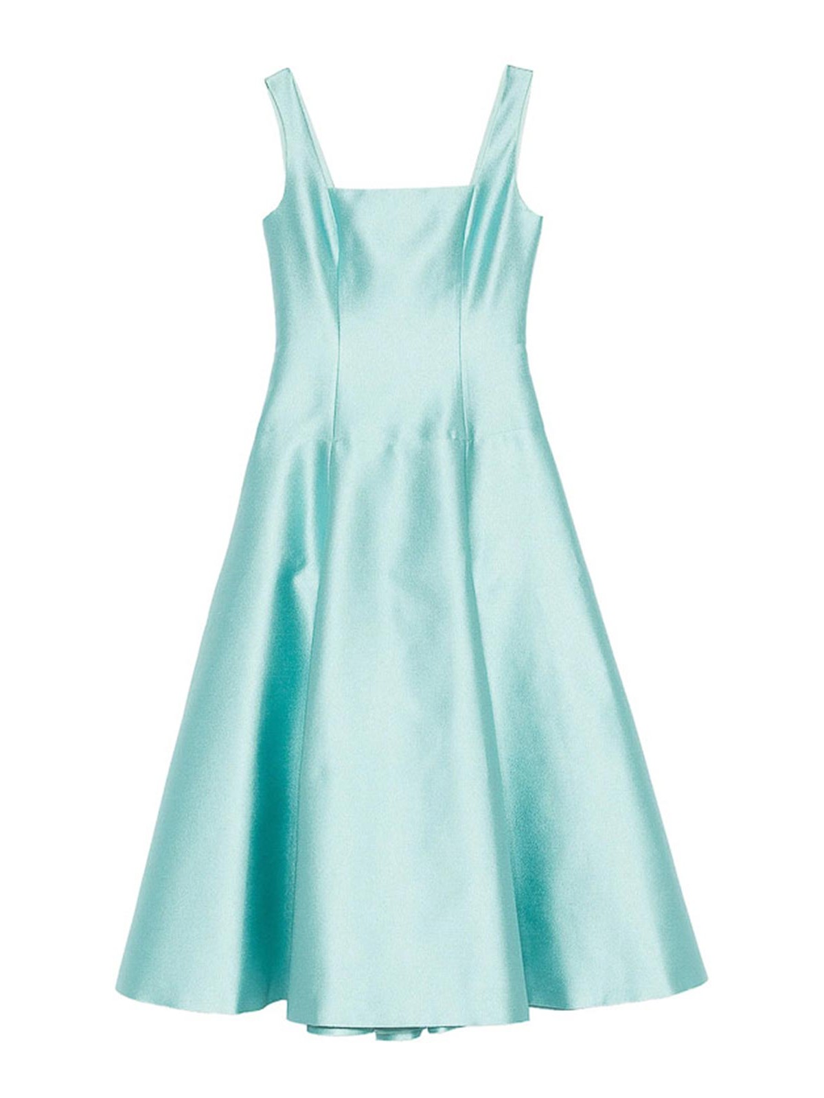 Fely Campo Vestido Midi - Azul