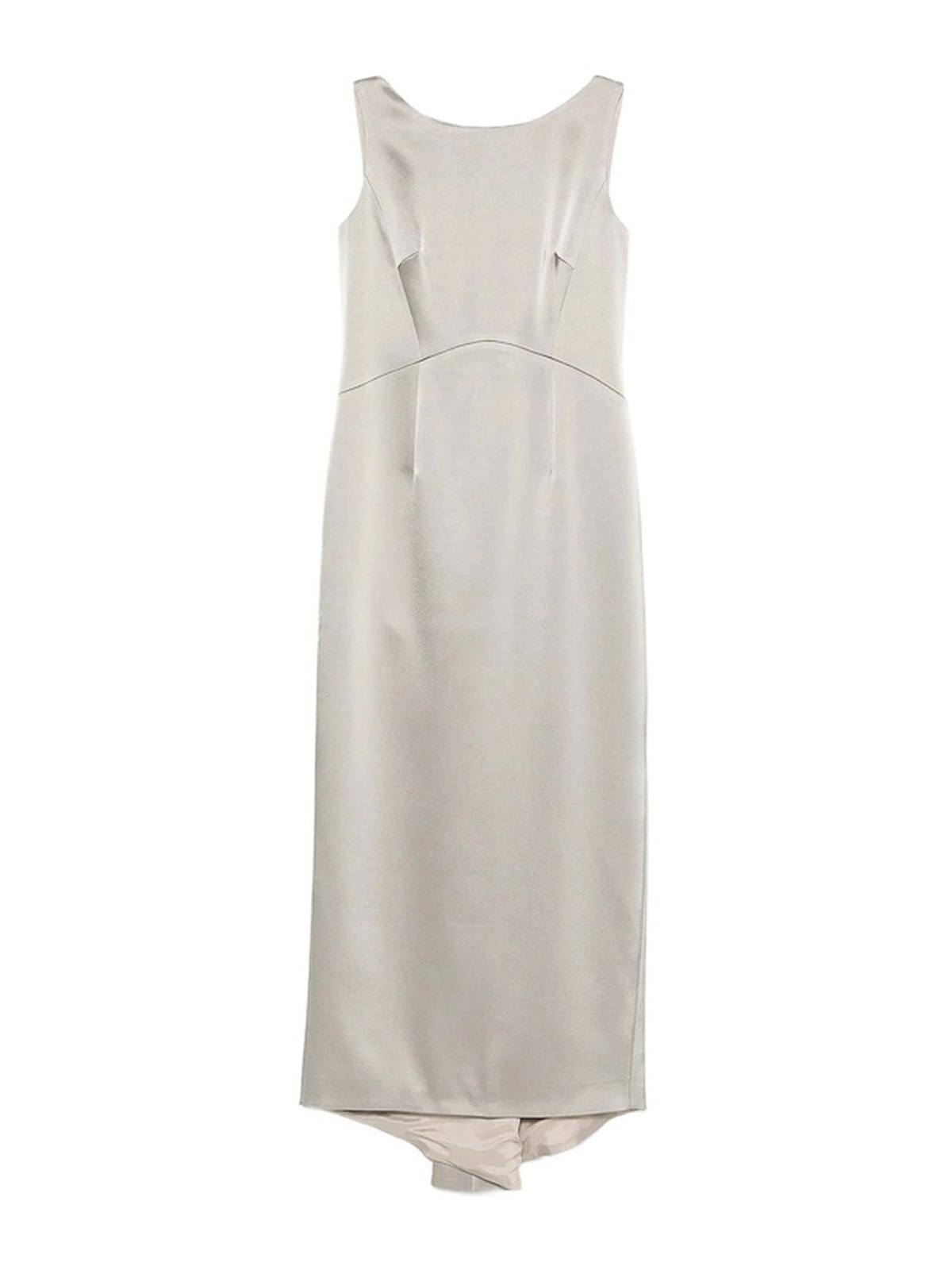 Fely Campo Vestido Midi - Gris
