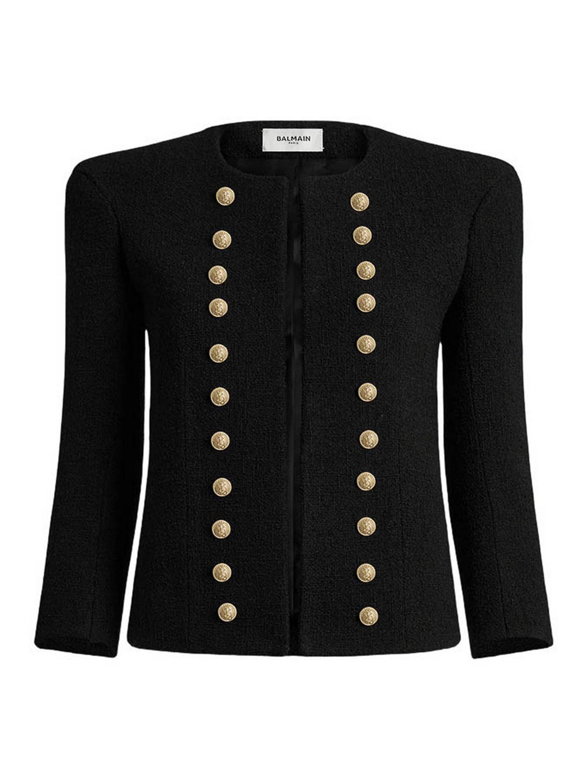Balmain Veste Casual - Noir