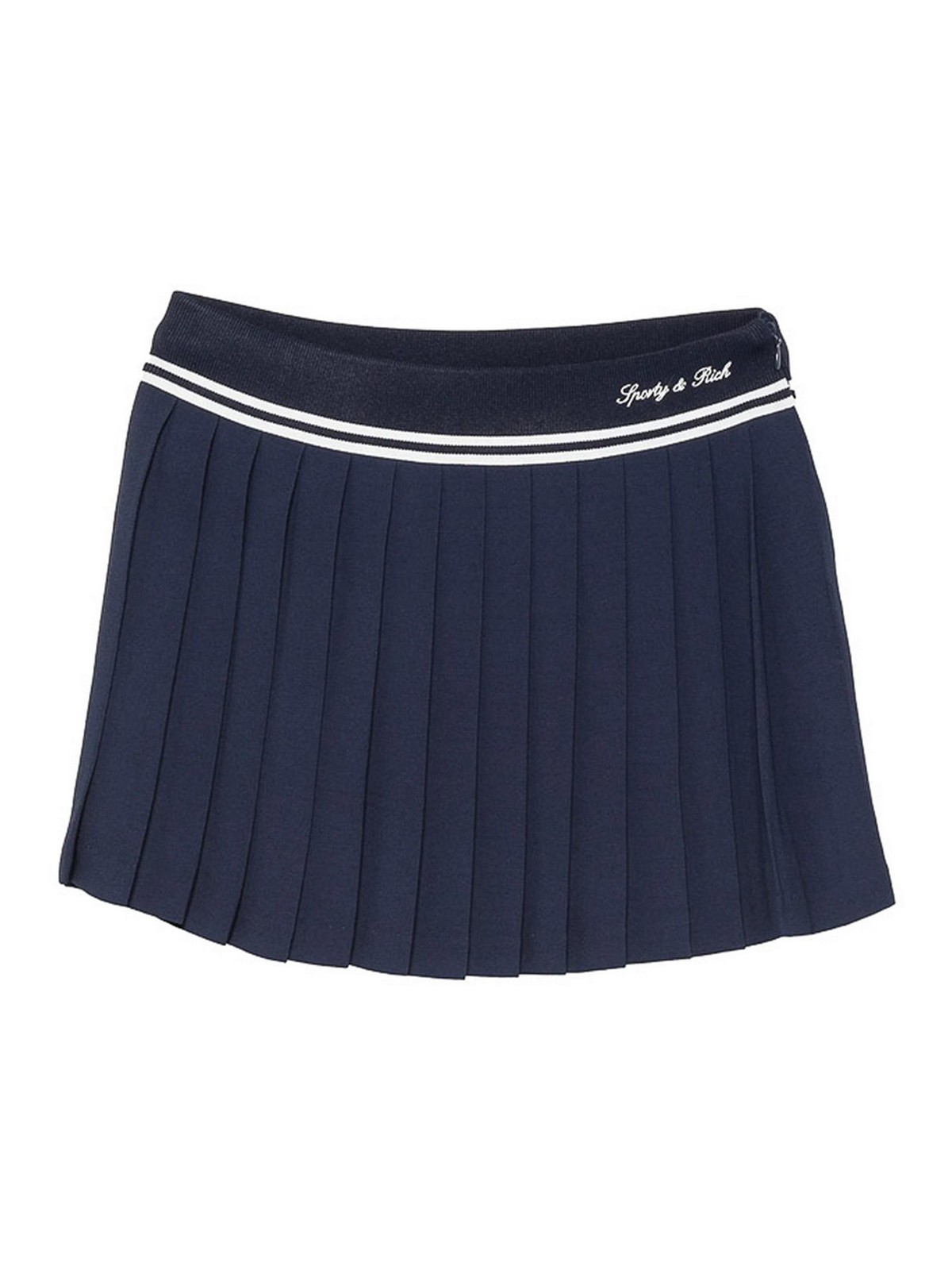 Sporty & Rich Mini Jupe - Bleu