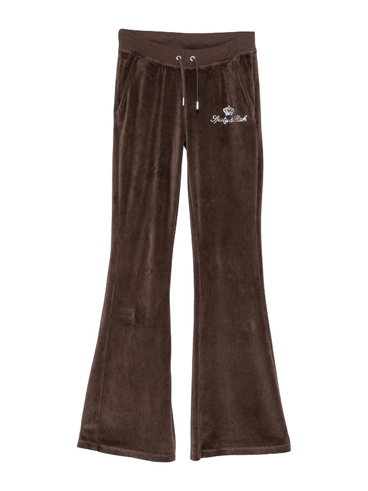 Sporty & Rich Pantalons Décontractés - Marron
