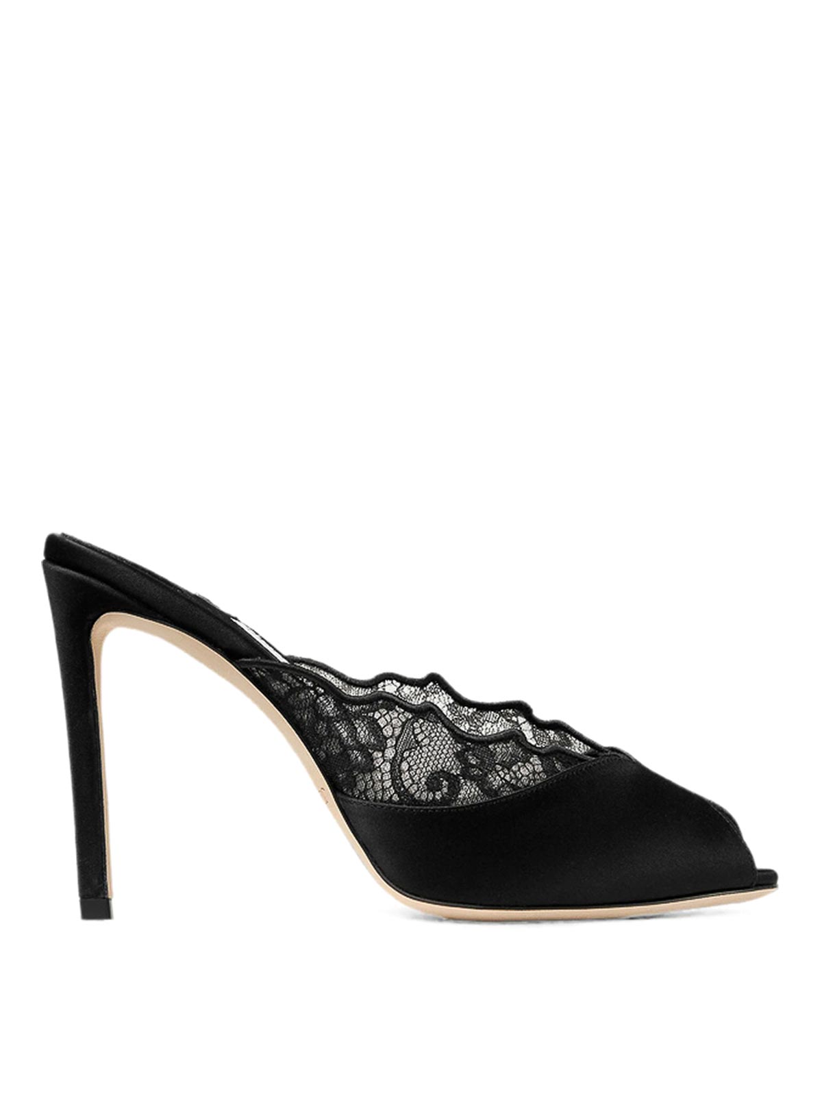 JIMMY CHOO ブラックミュール 36 1/2 Jimmy Choo ミュール - 黒|BRIGITTEMULE100WANBLACK | THEBS