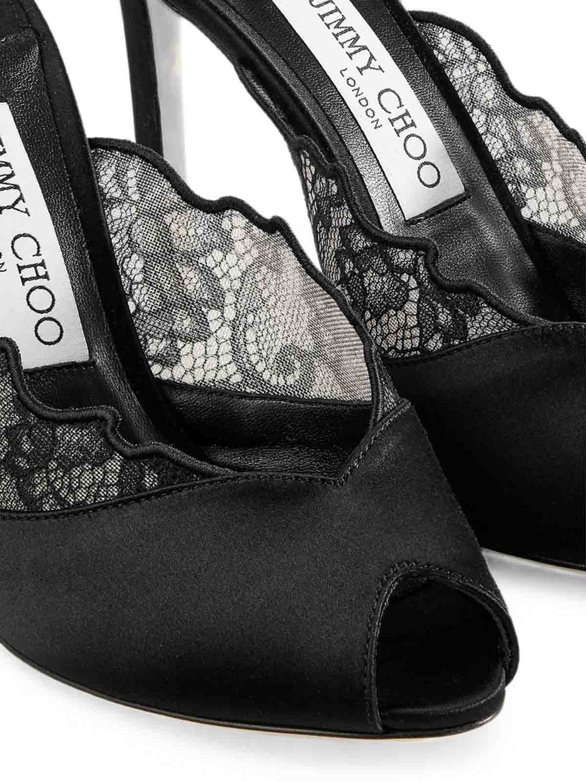Jimmy Choo ミュール - 黒|BRIGITTEMULE100WANBLACK | THEBS