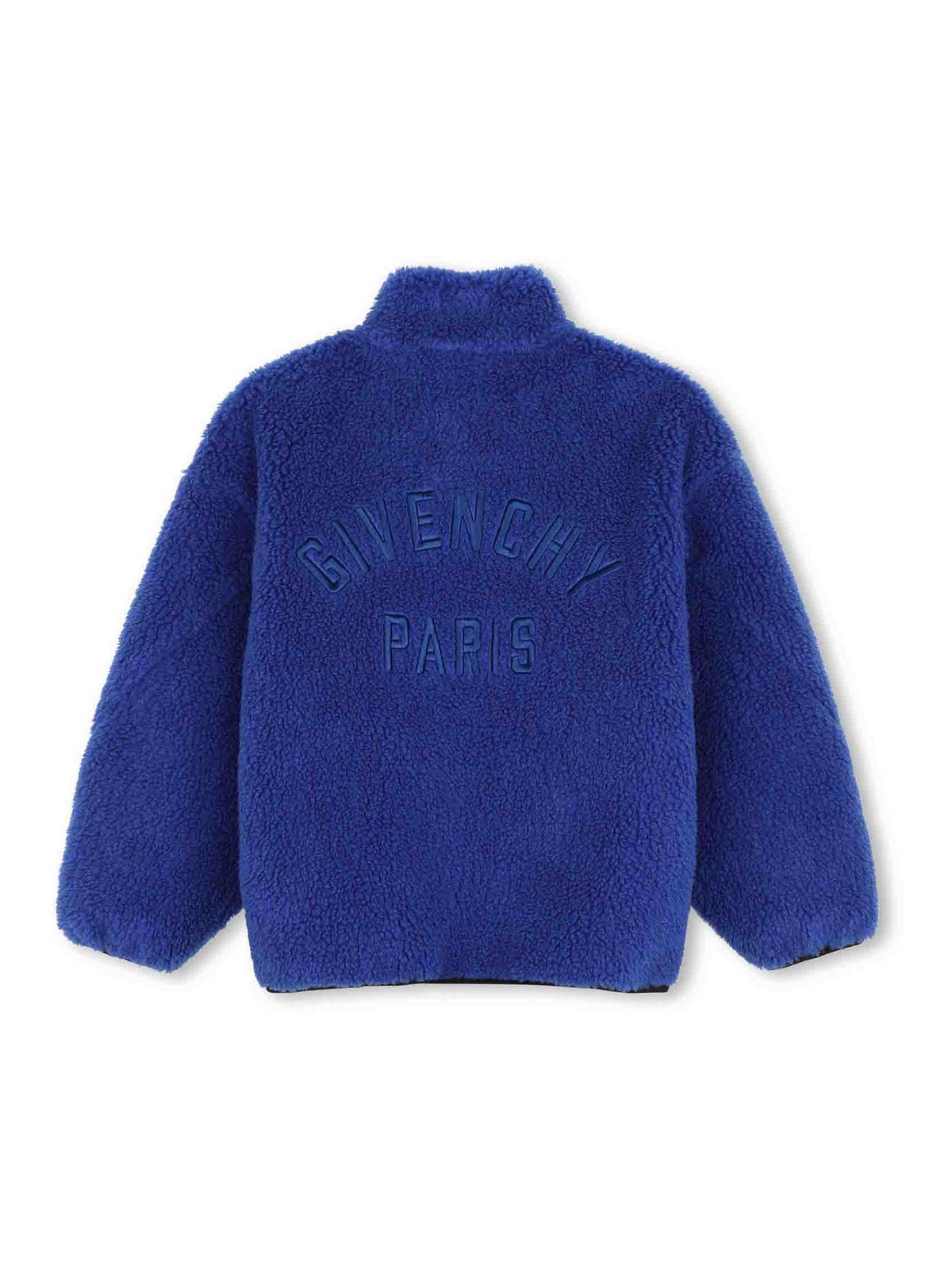 Givenchy Jacket With Logo In Blue