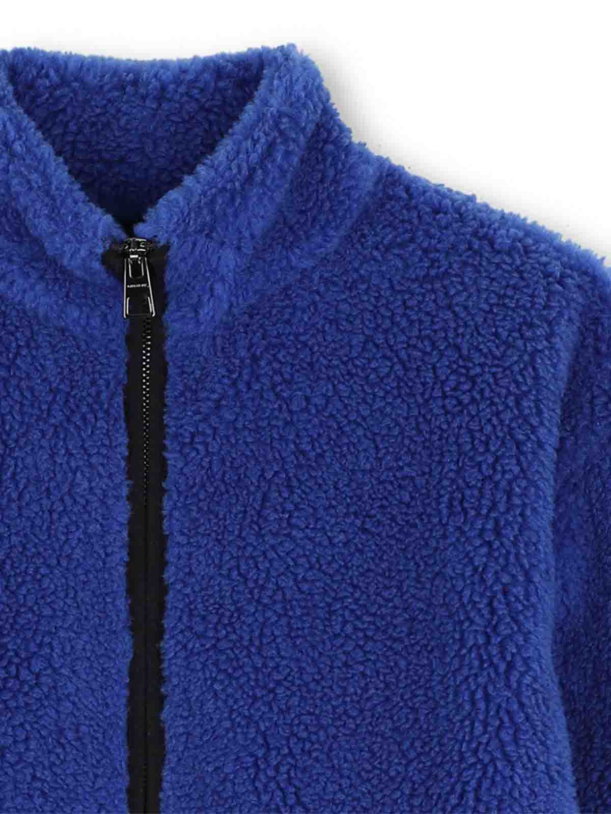 Givenchy Jacket With Logo In Blue