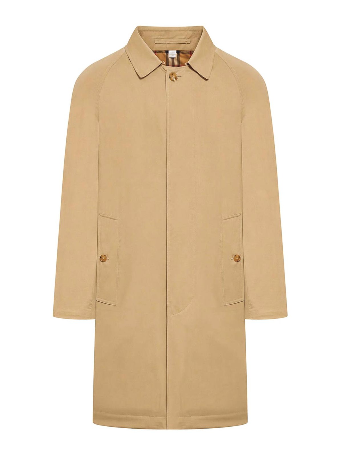 Burberry Manteau Au Genou - Couleur Chair