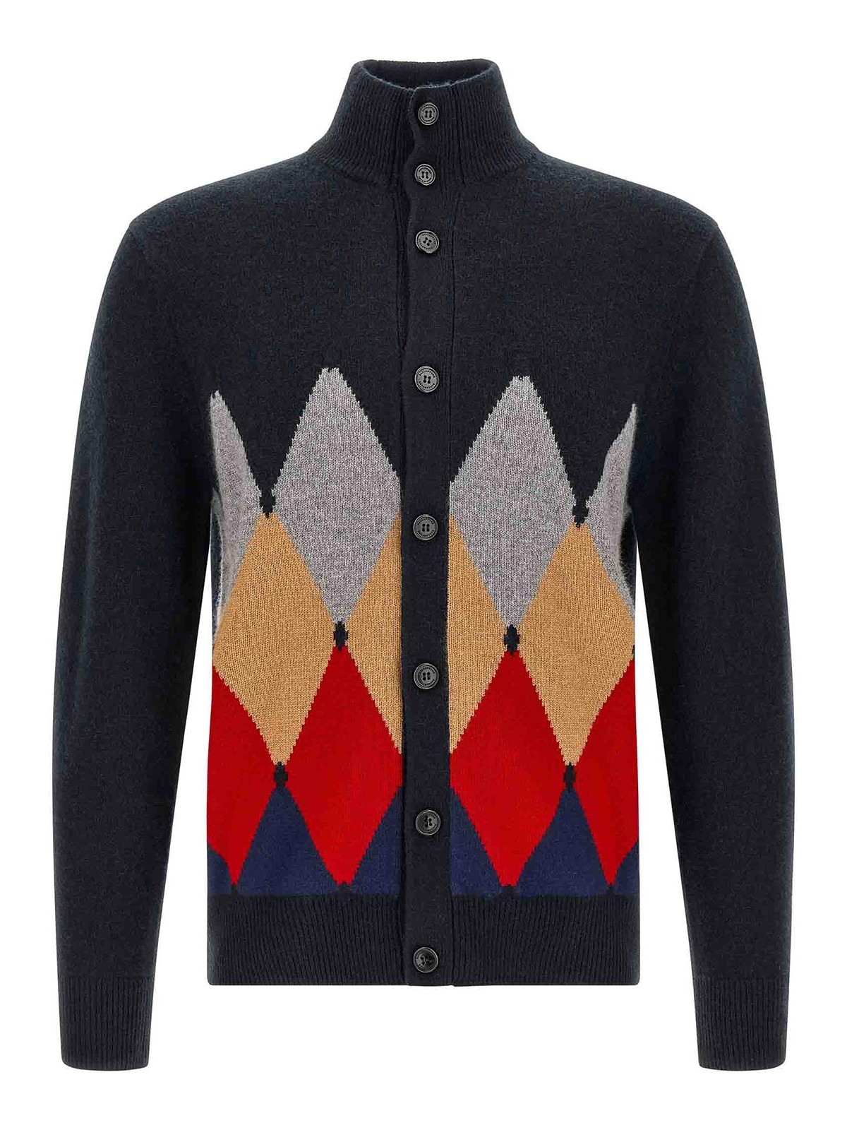 Ballantyne Cardigan - Bleu