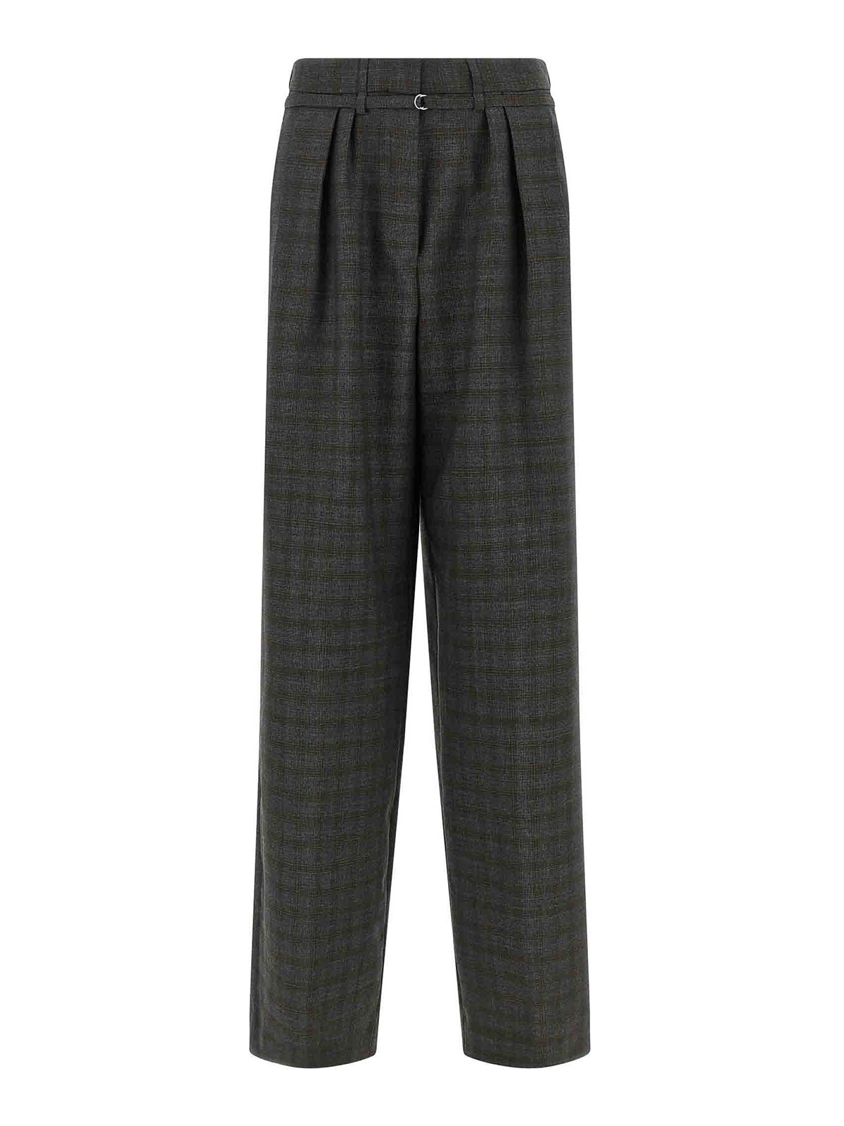 Dries Van Noten Pantalons Décontractés - Gris