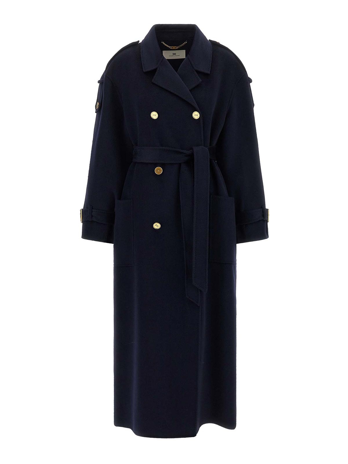 Elisabetta Franchi Trench-Coat - Bleu