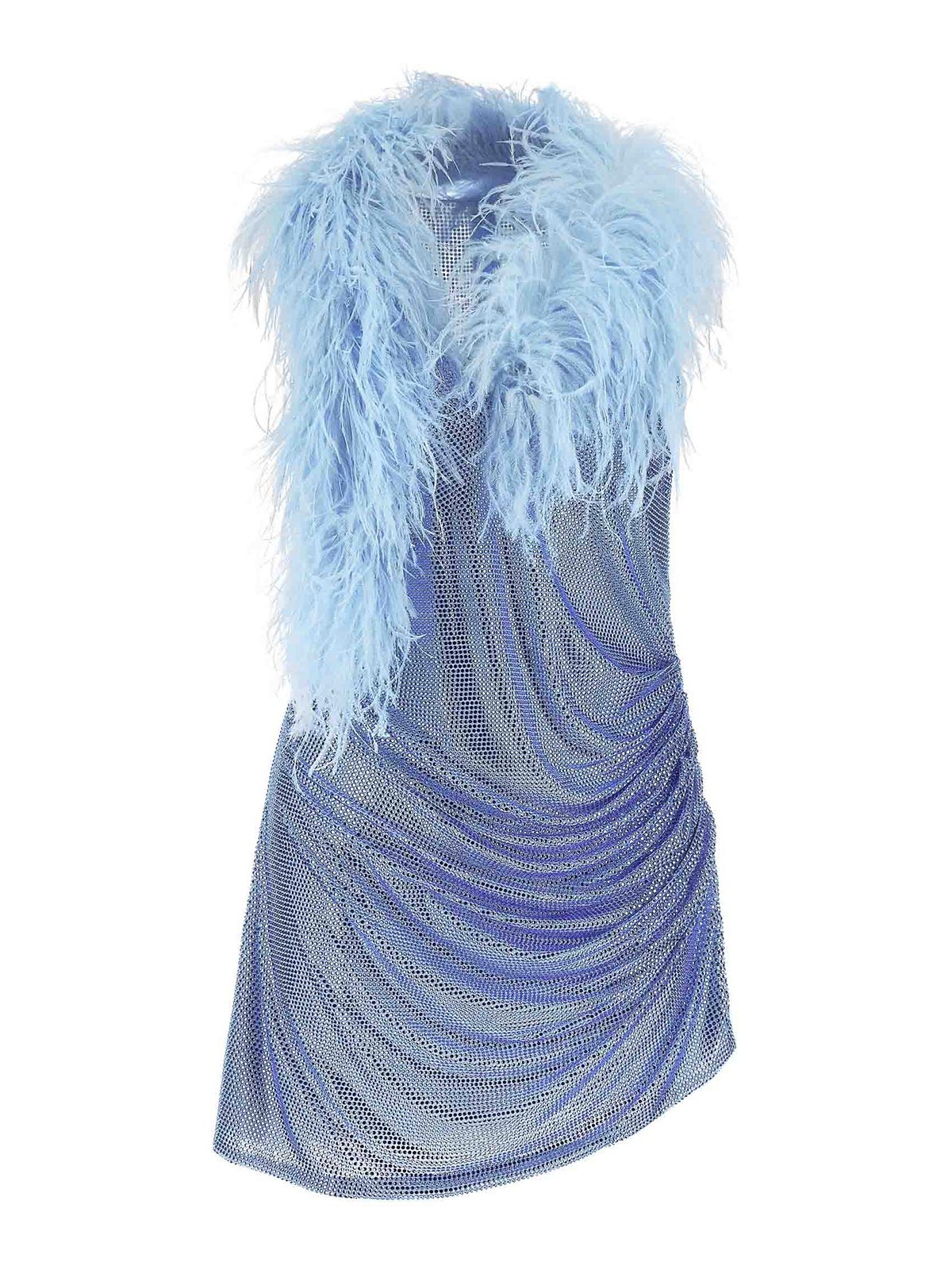Giuseppe Di Morabito Robe De Soirée - Bleu Clair