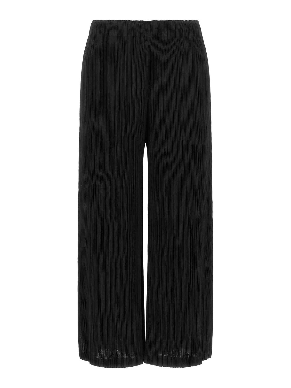 Issey Miyake Pantalons Décontractés - Noir