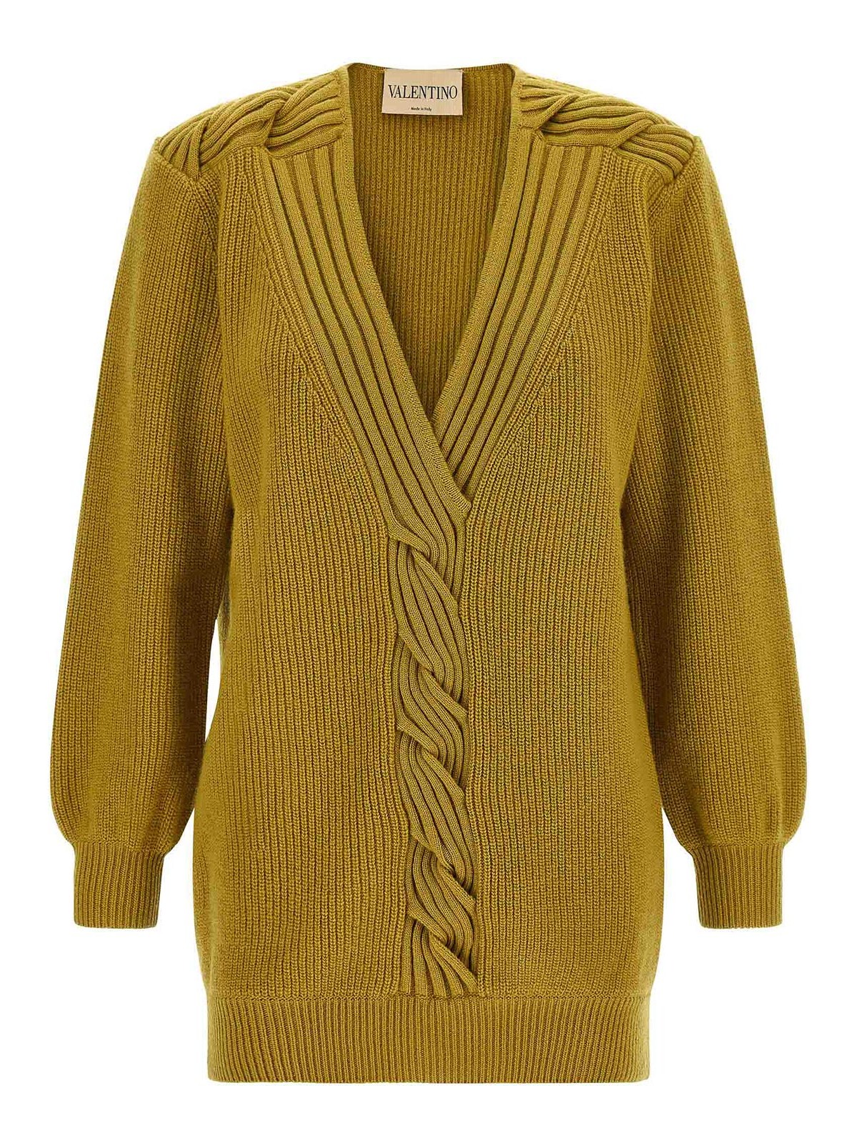 Valentino Garavani Pull Col Rond - Jaune
