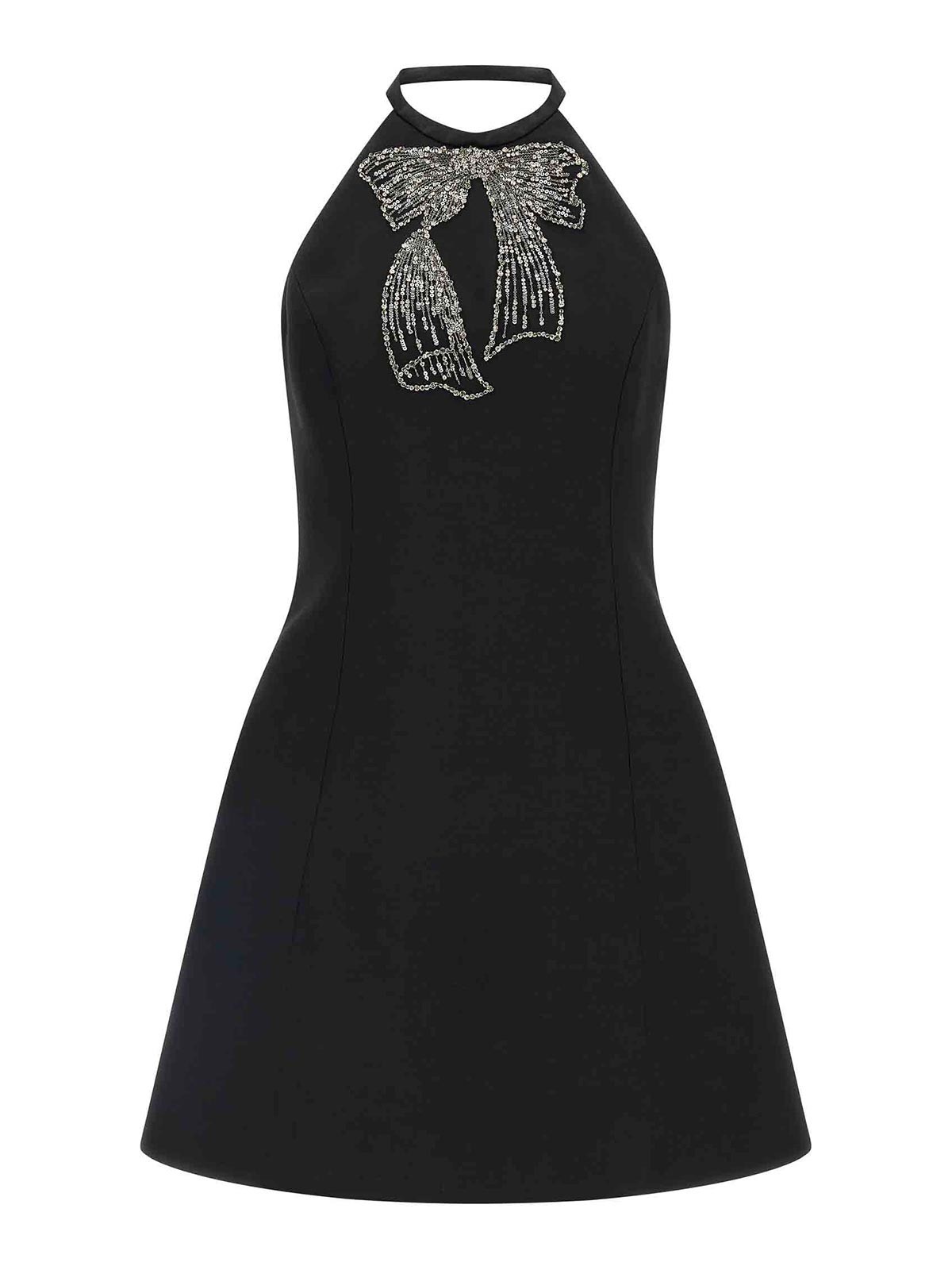Valentino Garavani Robe Courte - Noir