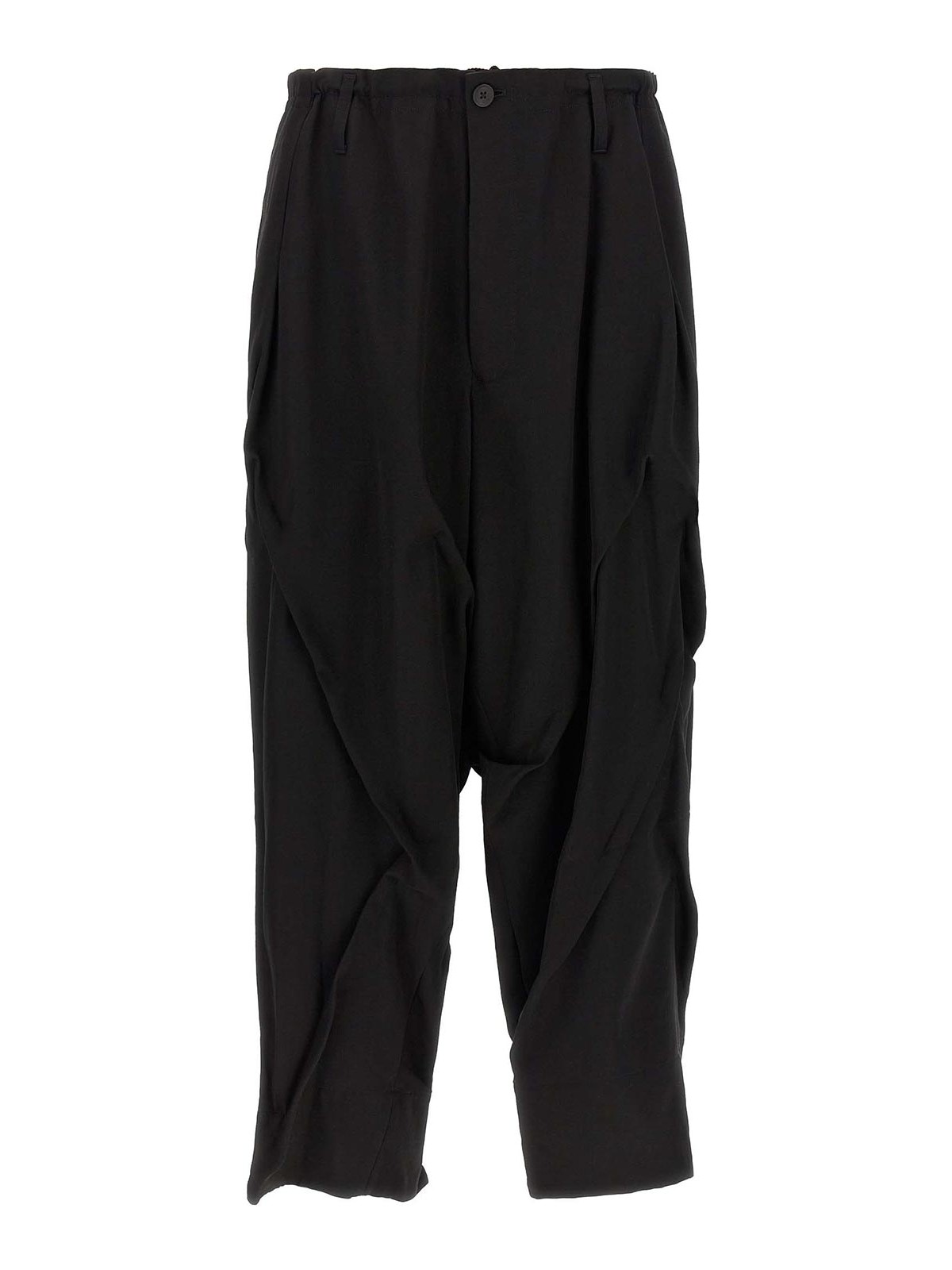 Yohji Yamamoto Pantalons Décontractés - Noir