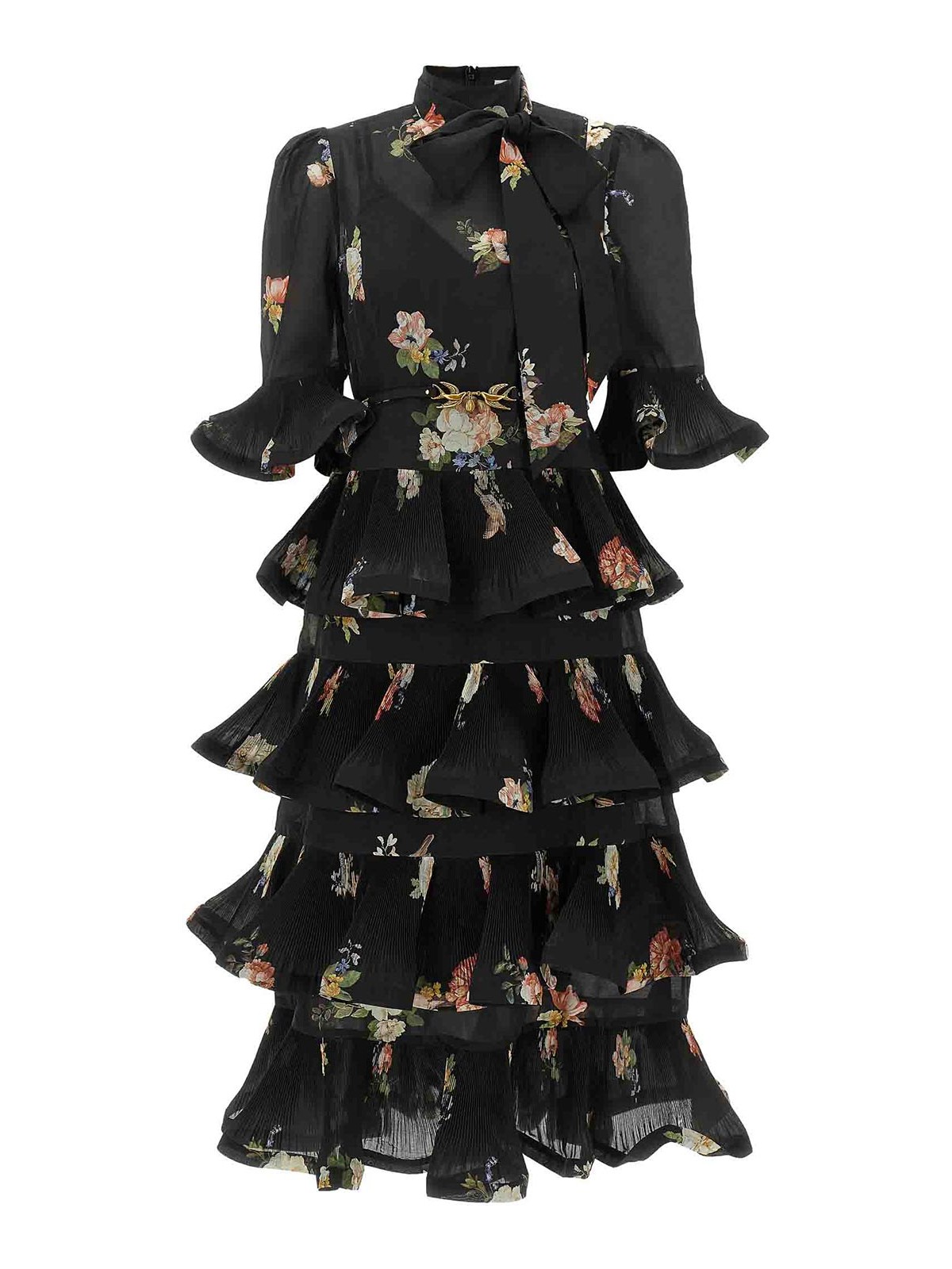Zimmermann Robe Au Genou - Noir