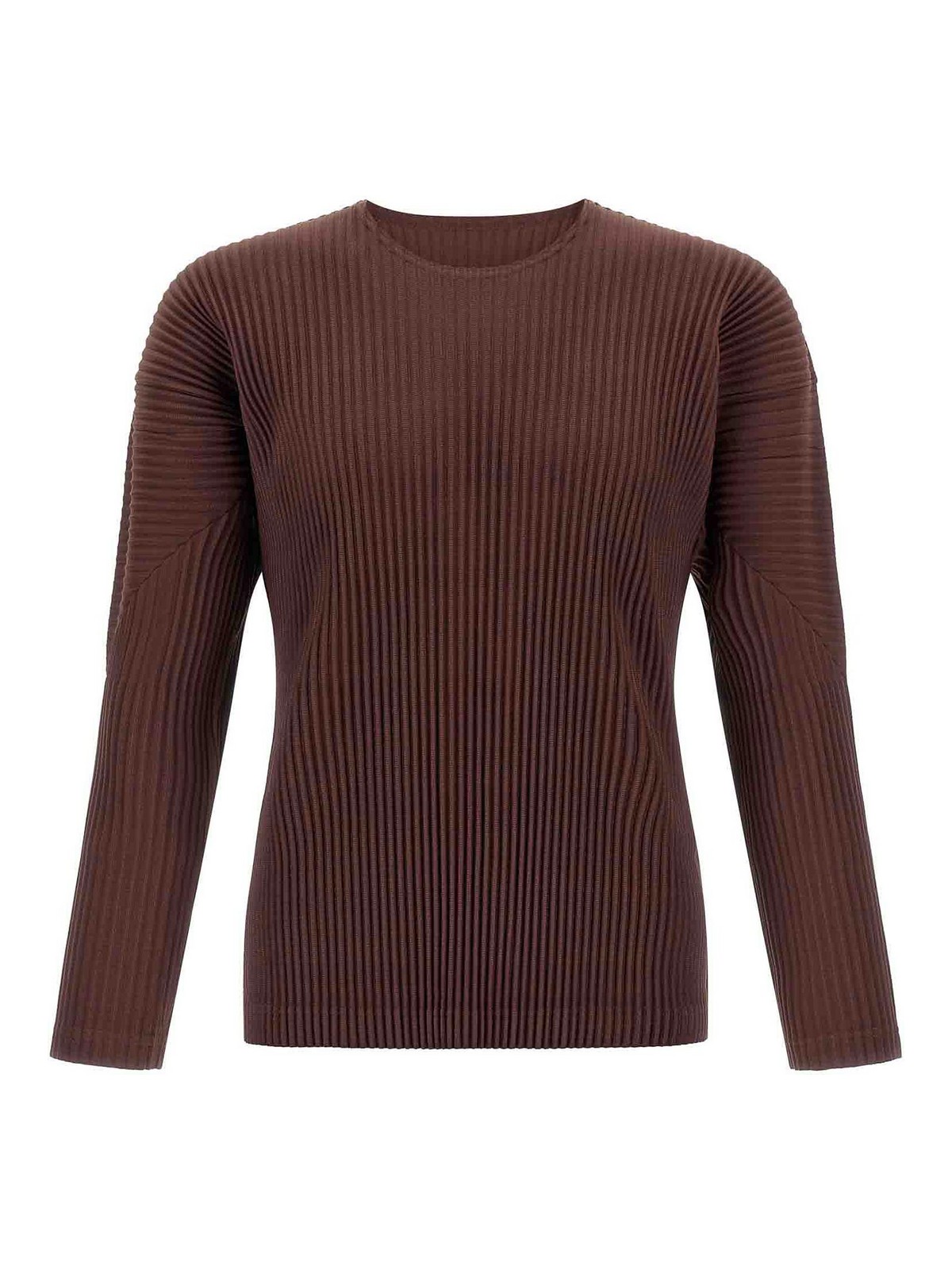 Homme Plissé Issey Miyake T-Shirt - Marron