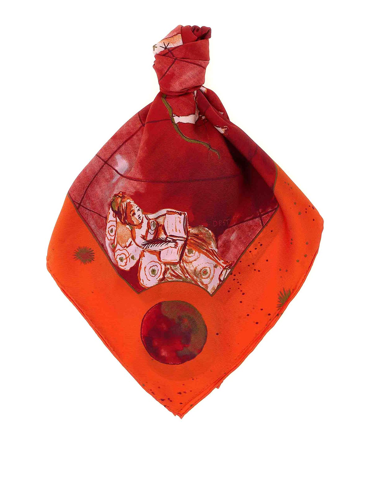 Diane Von Furstenberg Écharpe - Rouge