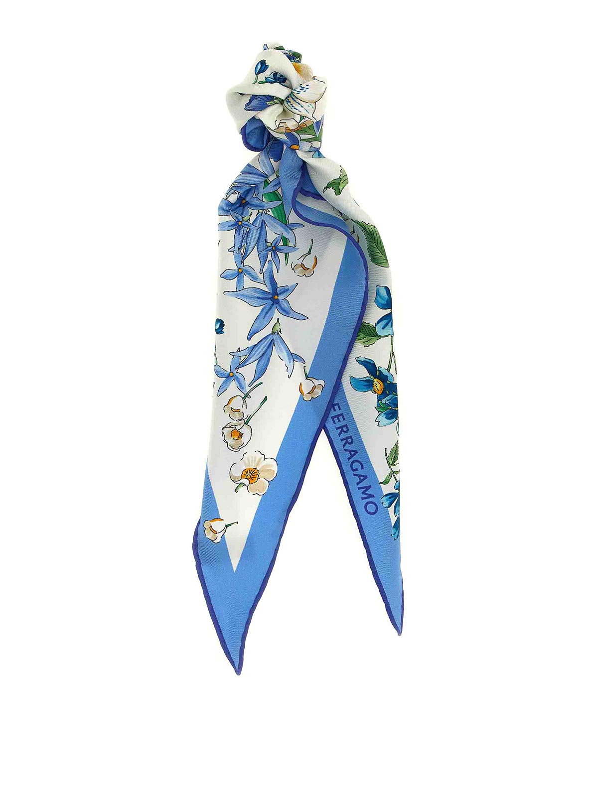 Salvatore Ferragamo Écharpe - Bleu Clair