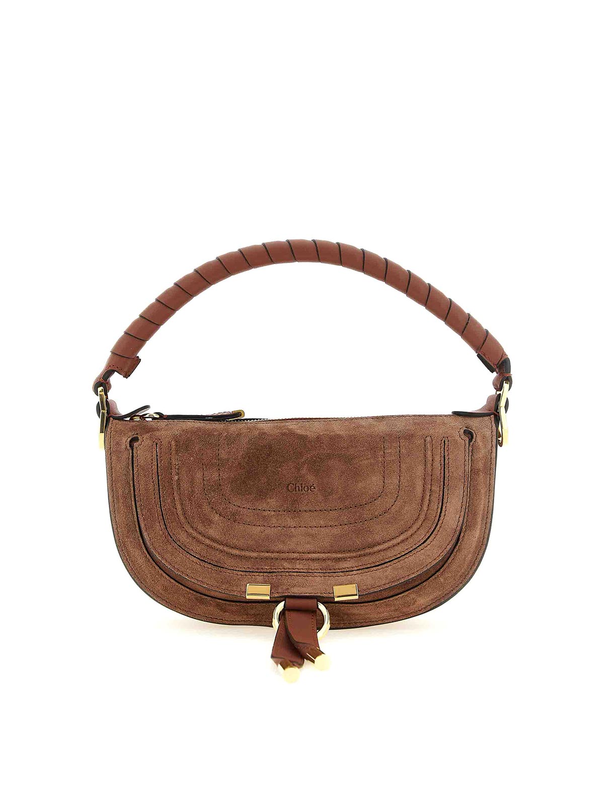 Chloe' Sac Porté Épaule - Marron