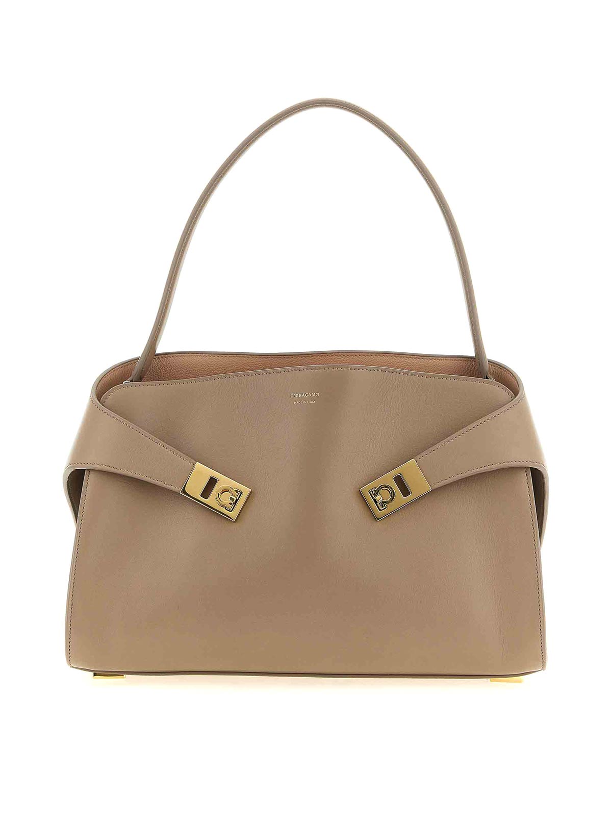 Salvatore Ferragamo Sac Porté Épaule - Rose