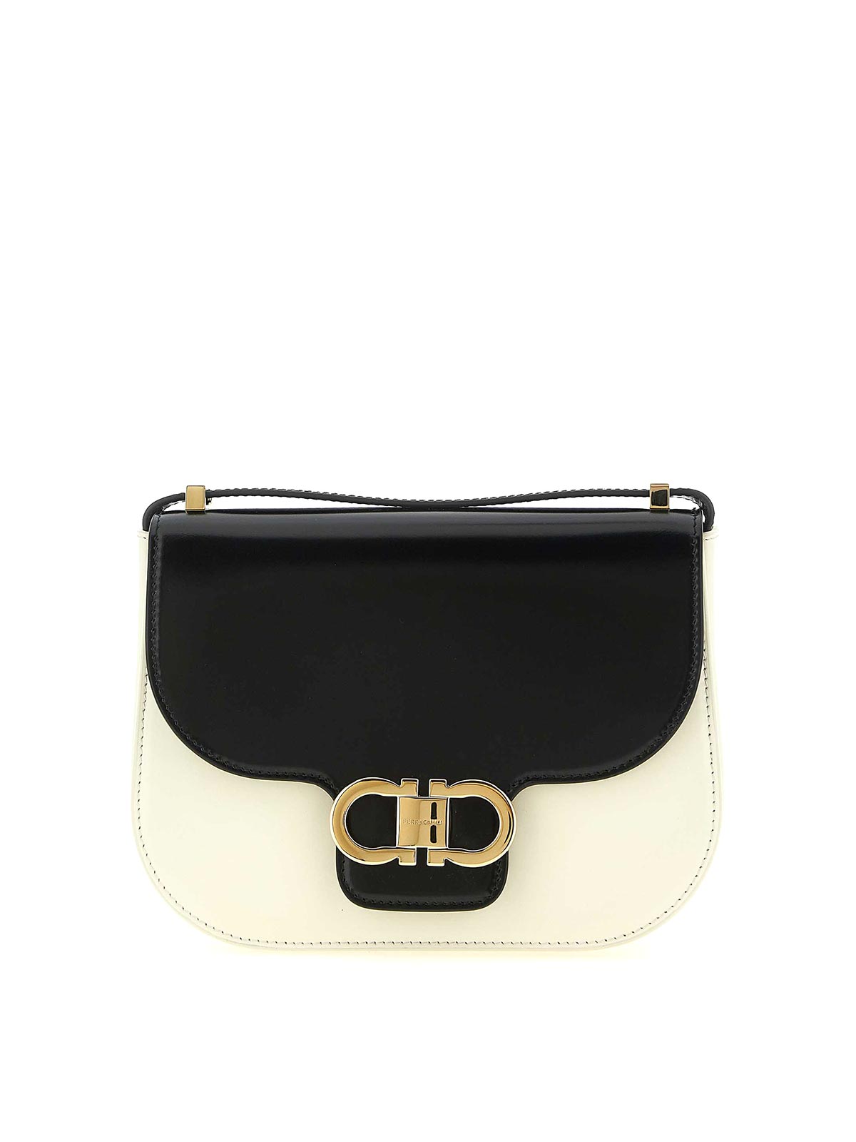 Salvatore Ferragamo Sac Bandoulière - Blanc