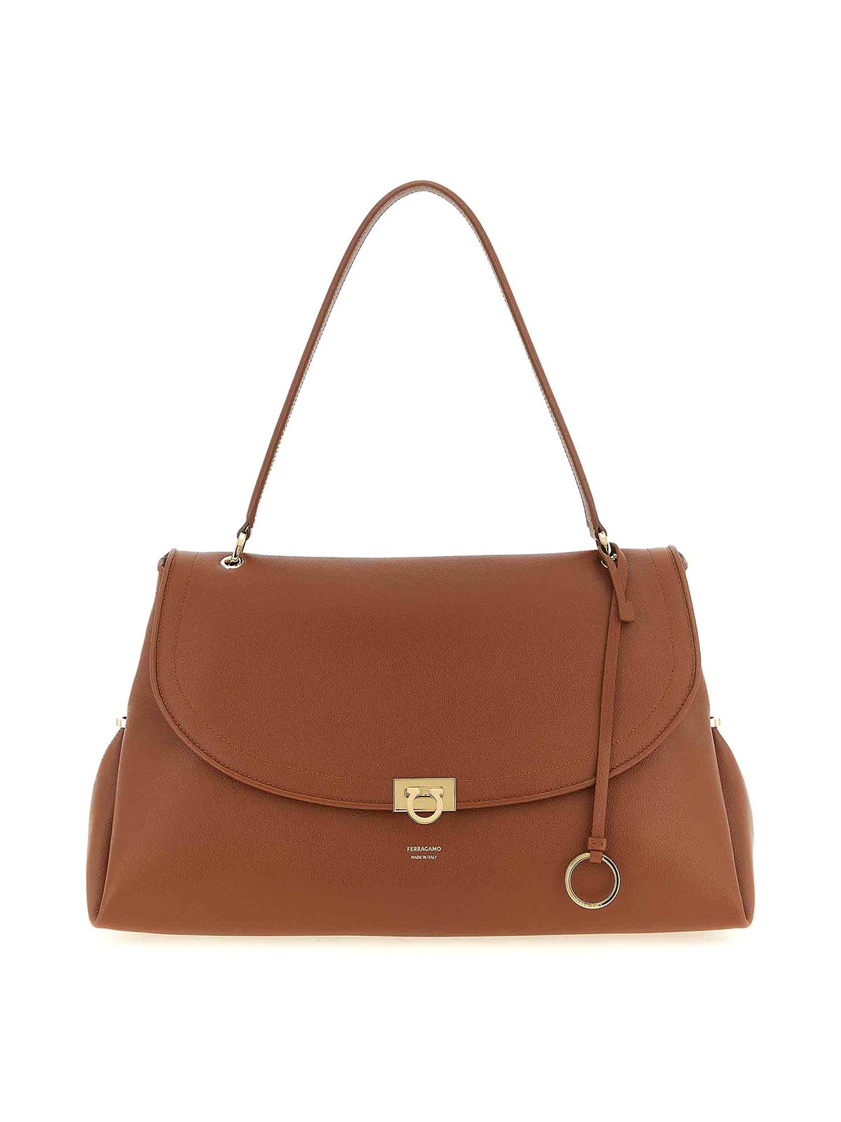 Salvatore Ferragamo Sac Porté Épaule - Marron