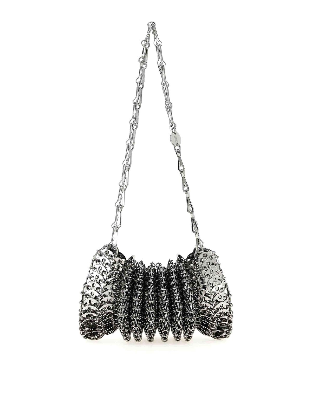 Rabanne Sac Porté Épaule - Argent