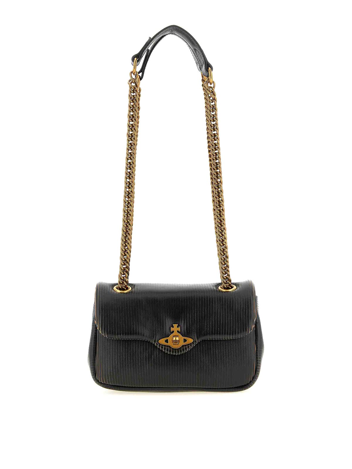 Vivienne Westwood Sac Porté Épaule - Noir