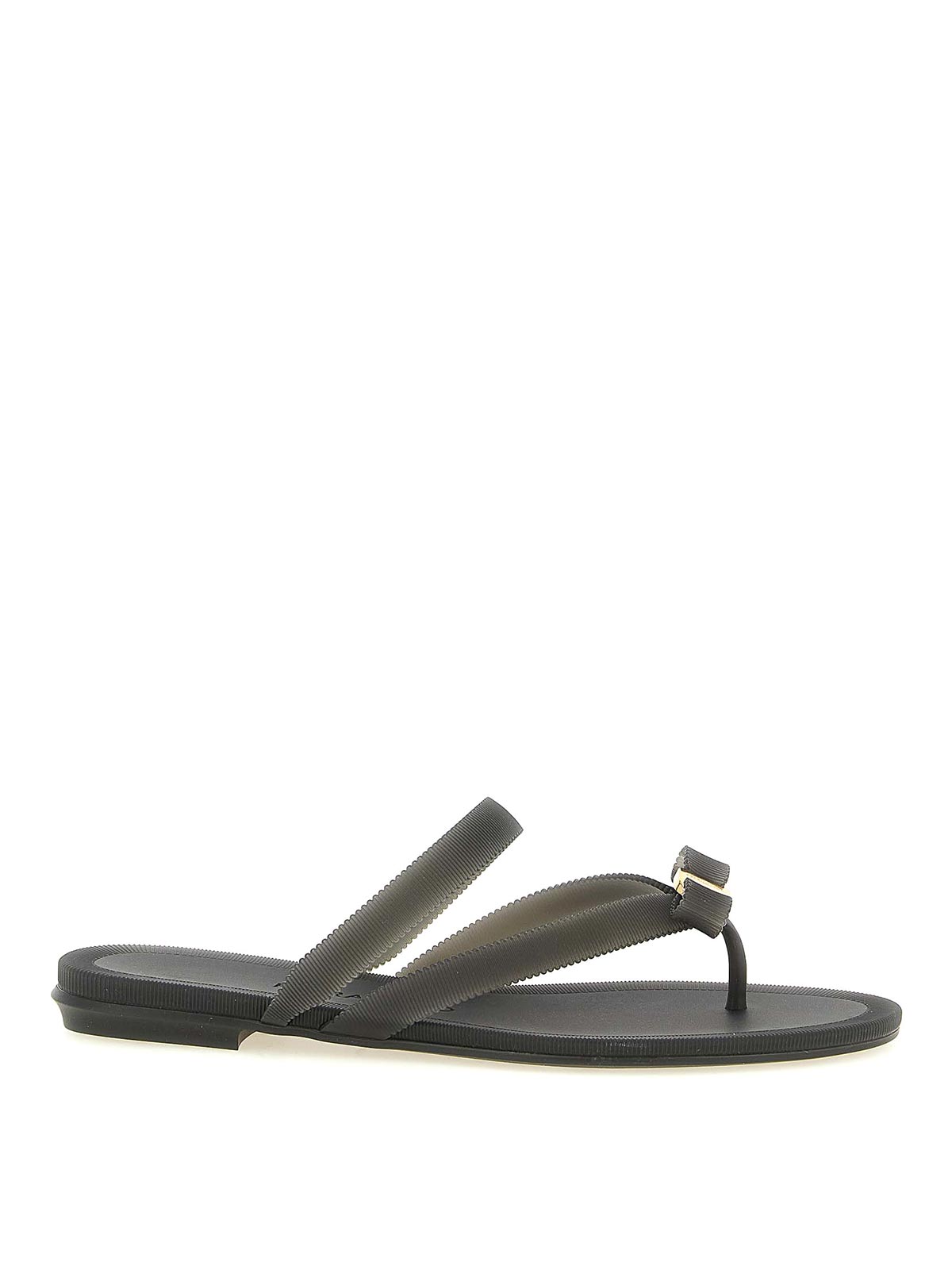 Salvatore Ferragamo Sandales - Noir