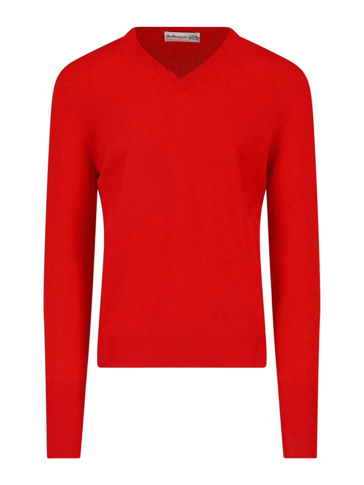Ballantyne Pull Col Rond - Rouge