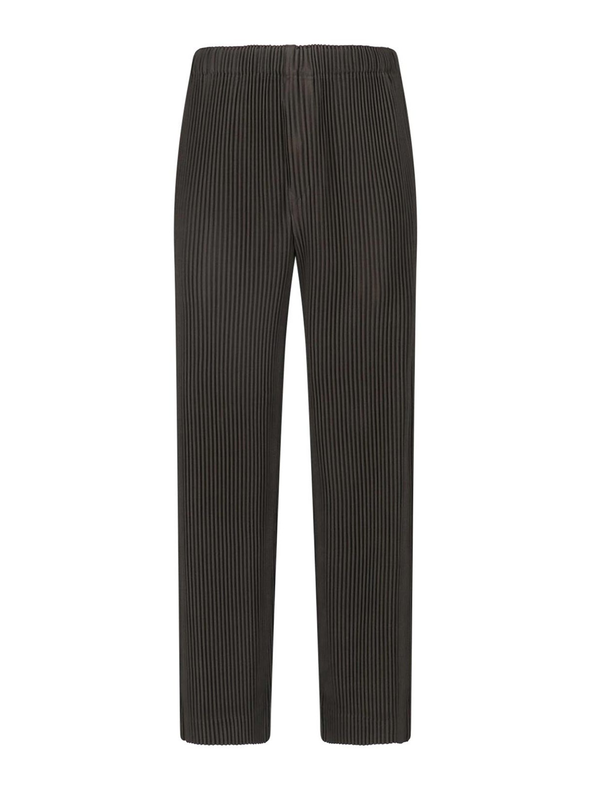 Homme Plissé Issey Miyake Pantalons Décontractés - Marron
