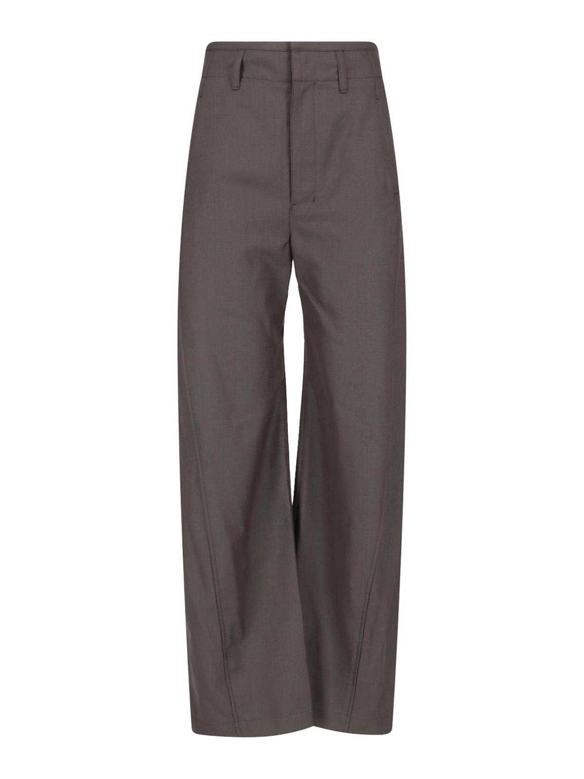 Lemaire Pantalons Décontractés - Gris